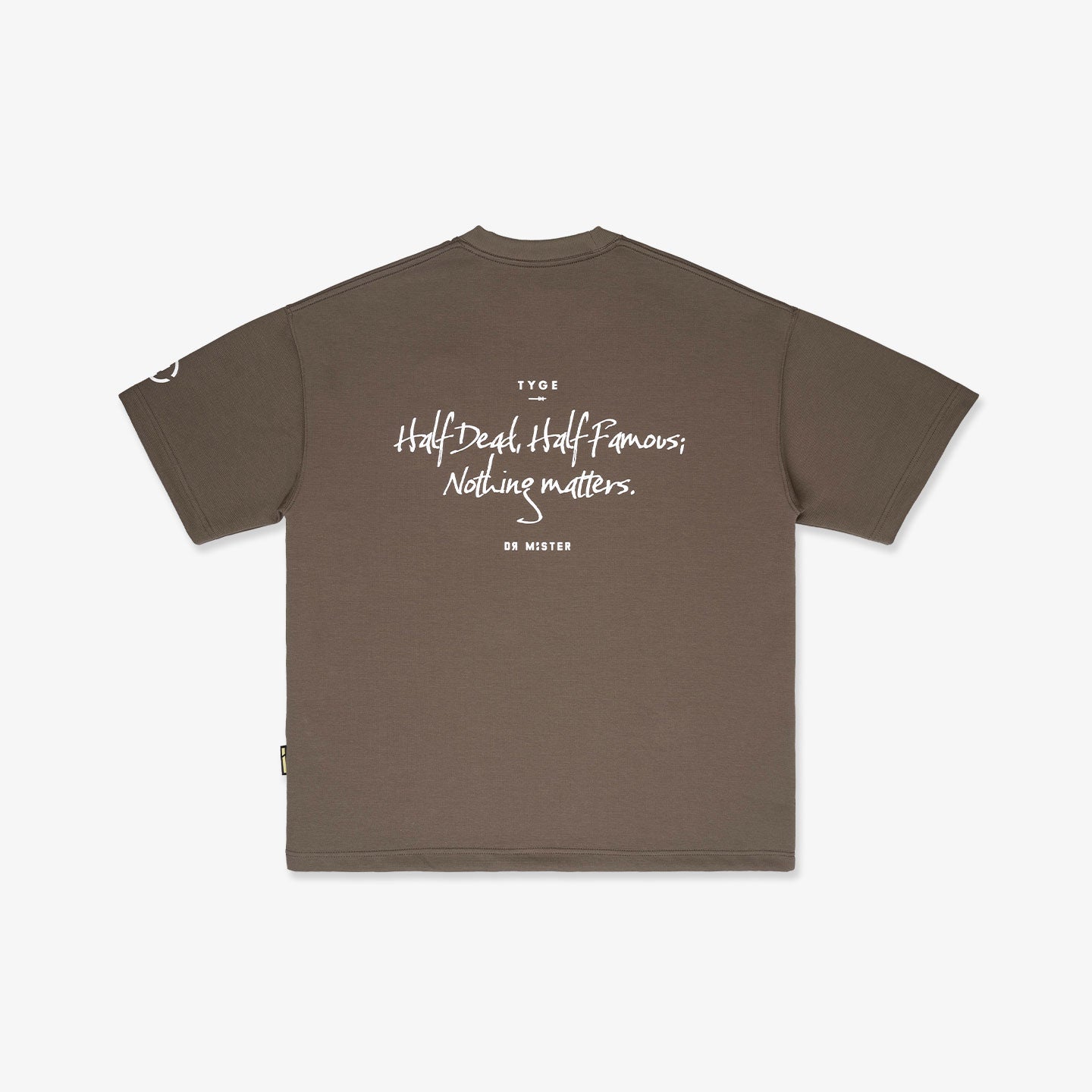 NM Patina Grained Tee - Ash Brown