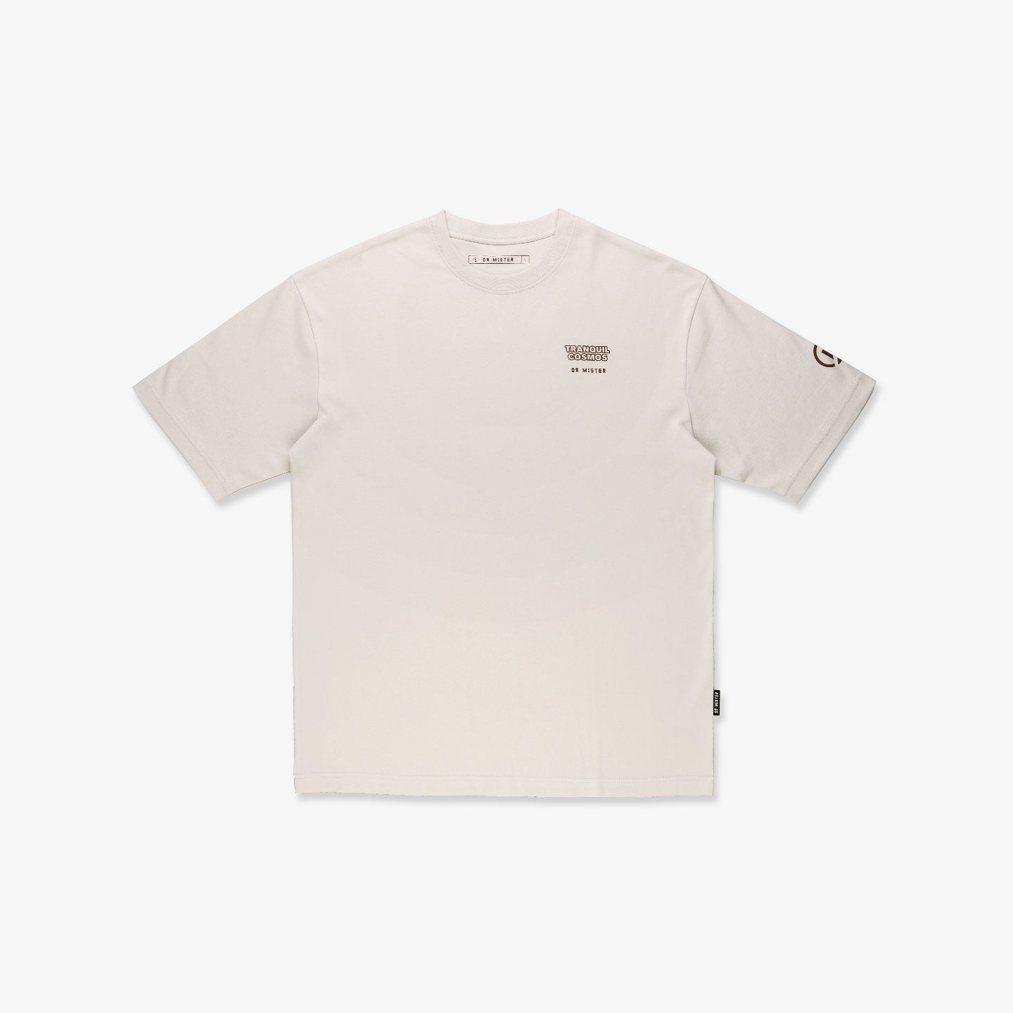 Perspective Oversized Tee - Beige