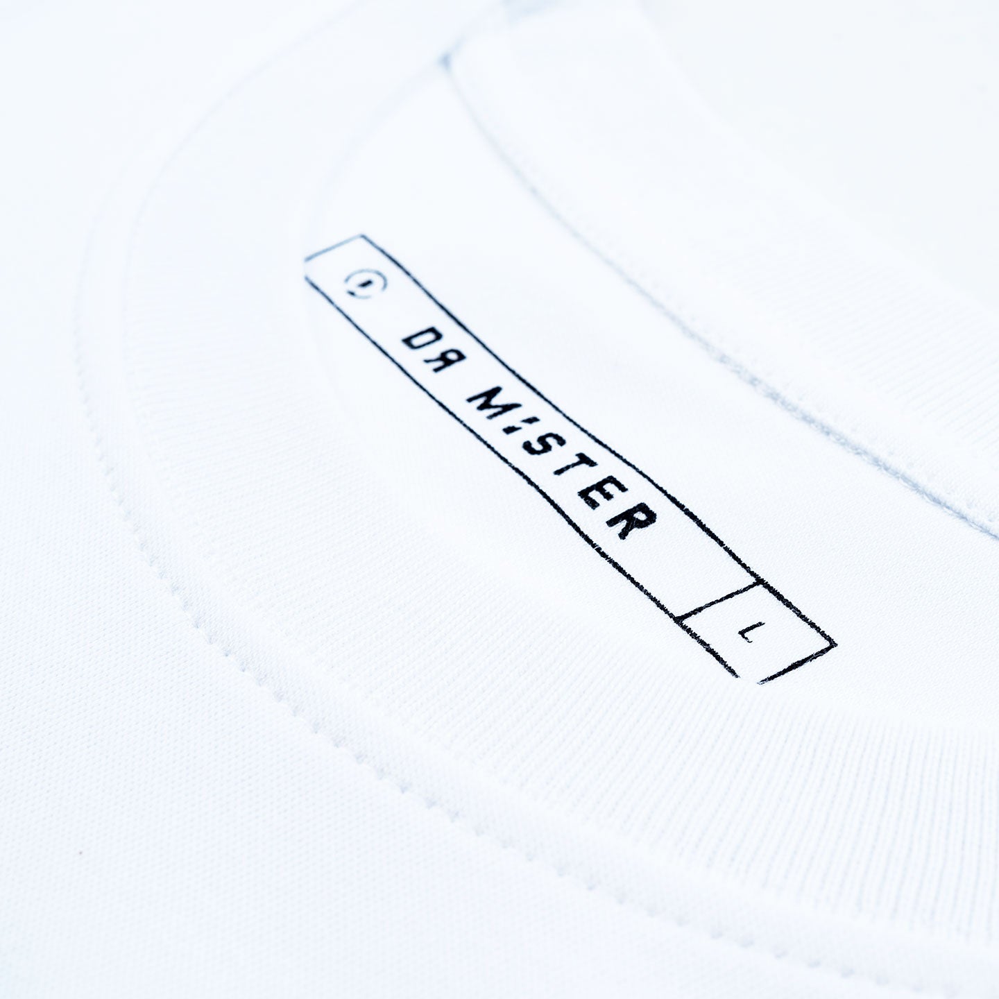 Perspective Oversized Tee - White