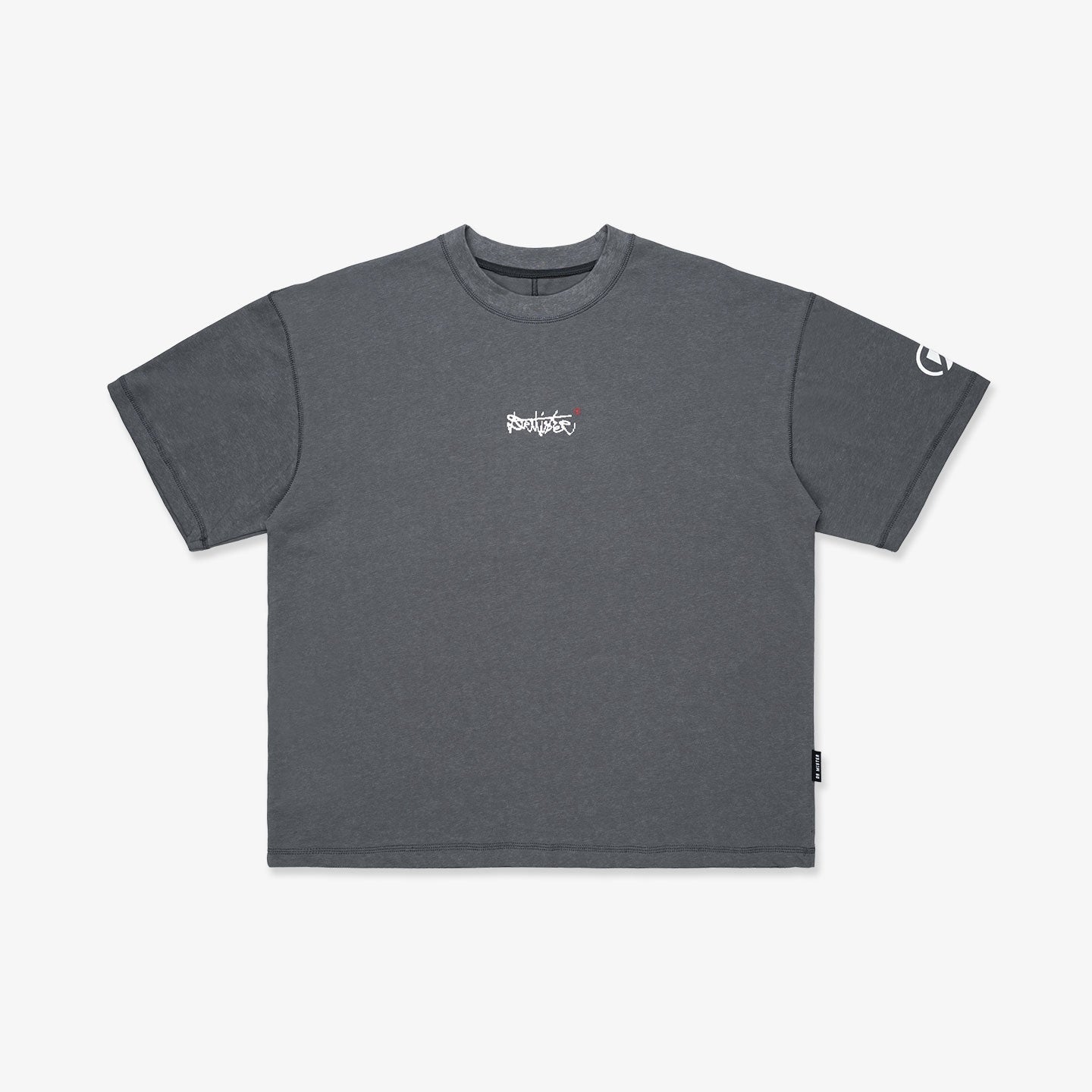 Pixelature Washed Tee - Grey