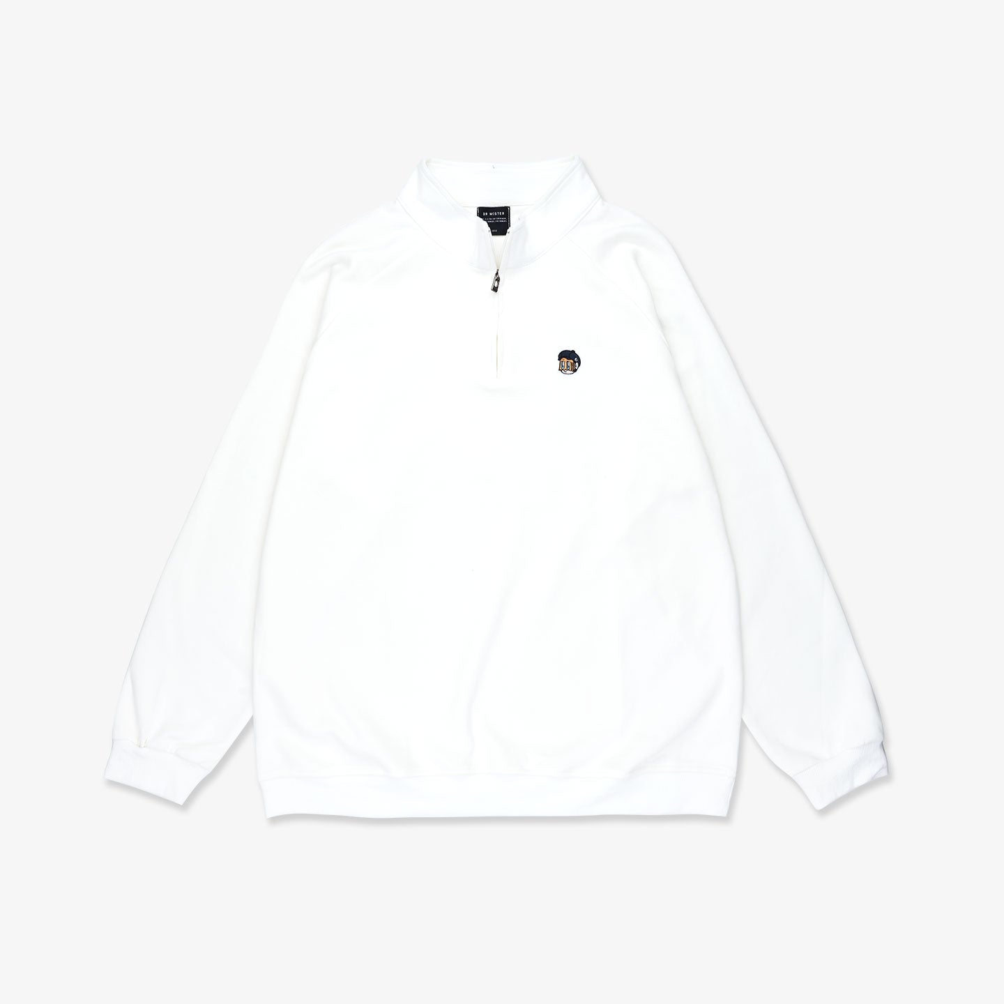 Primitive Half Zip Sweatshirt - White