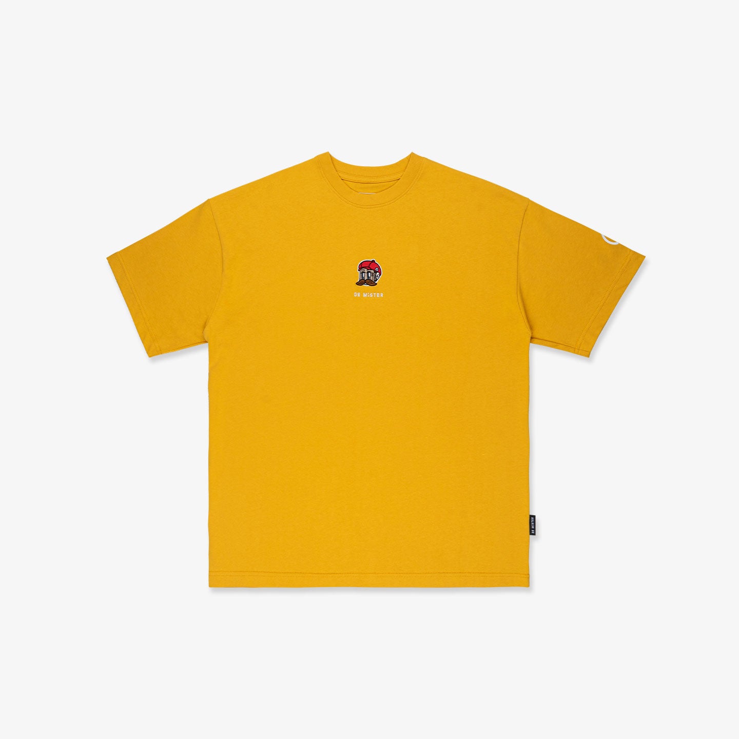 Prankster Chip Broad Tee - Amber Yellow