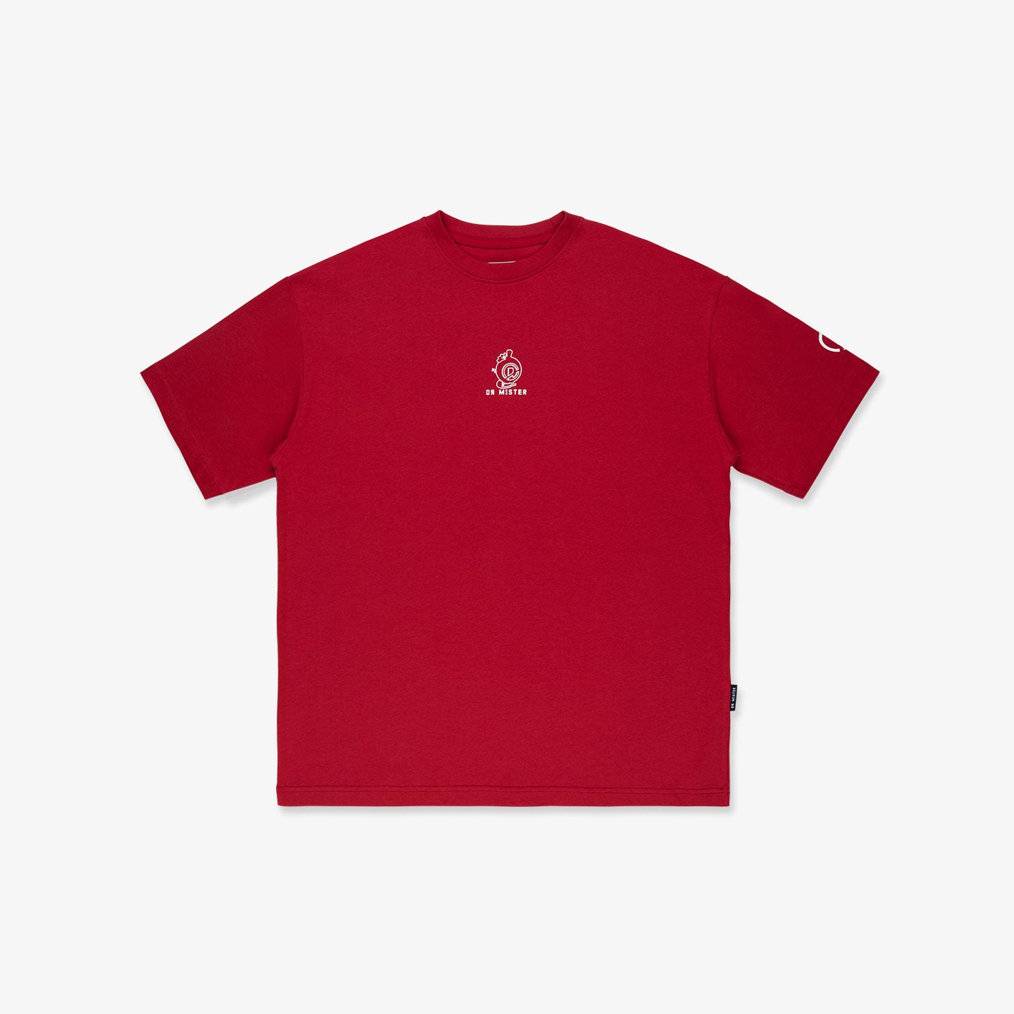 Shan Zha Broad Tee - Wine Red