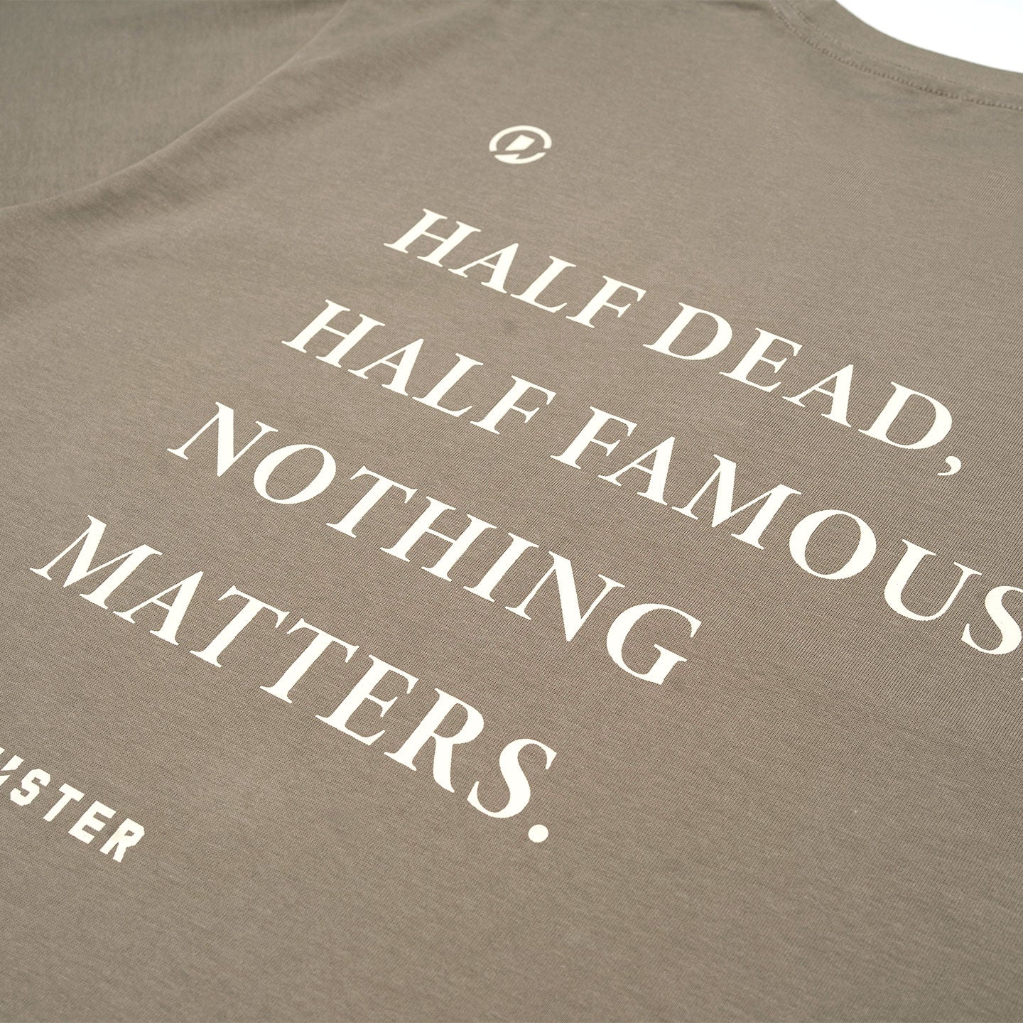 HDHF Skullmark Broad Tee - Pale Brown