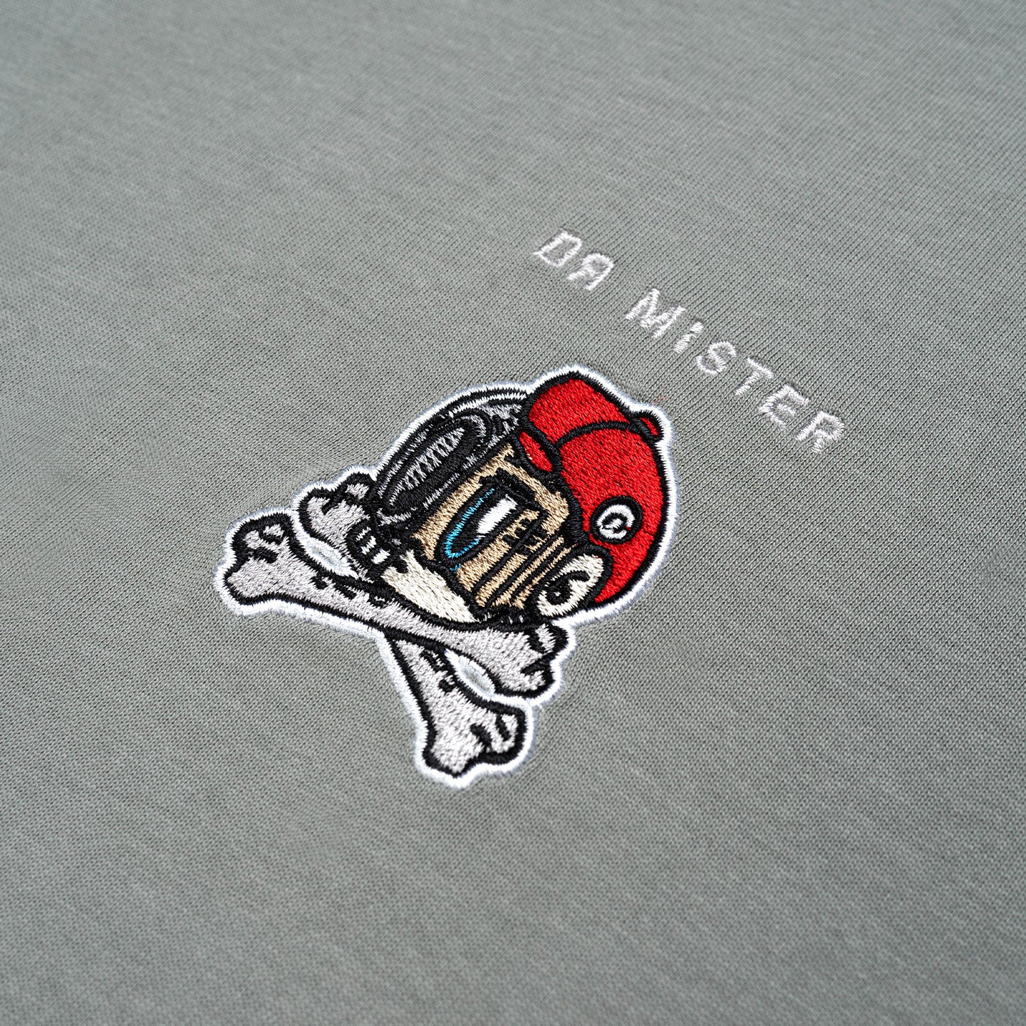 HDHF Skullmark Broad Tee - Cool Grey