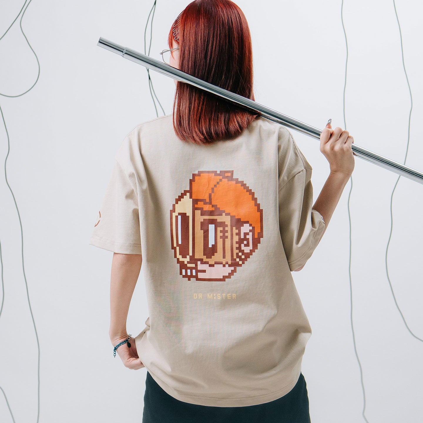 Stay In Motion Broad Tee (Future) – Beige