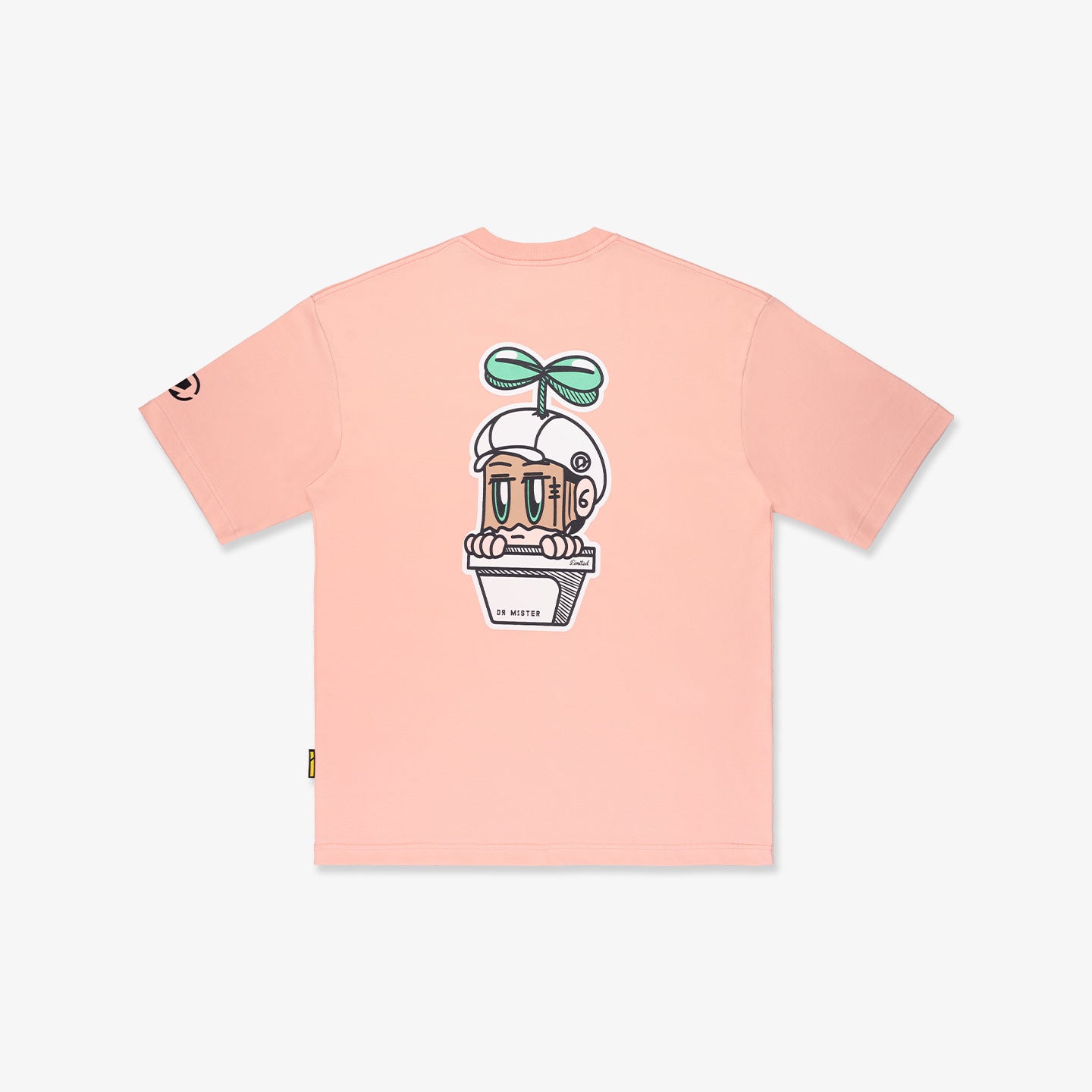 Sprout Oversized Tee - Salmon Pink (Limited)