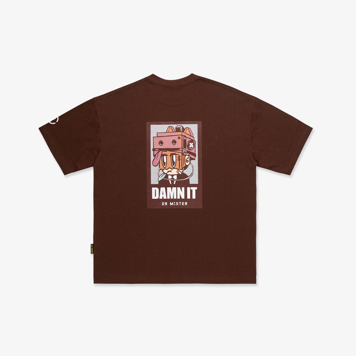 Tough Life Tee- Walnut Brown