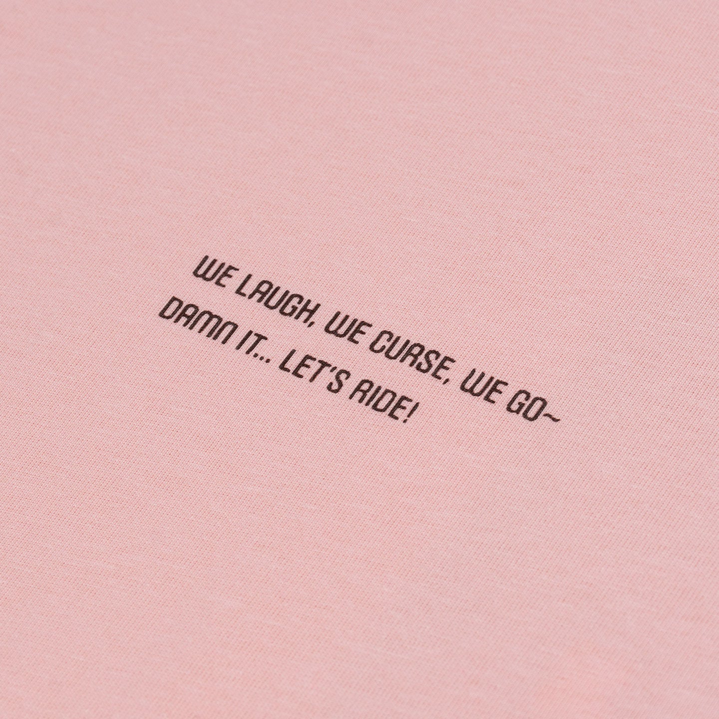 Tough Life Tee- Beige Pink