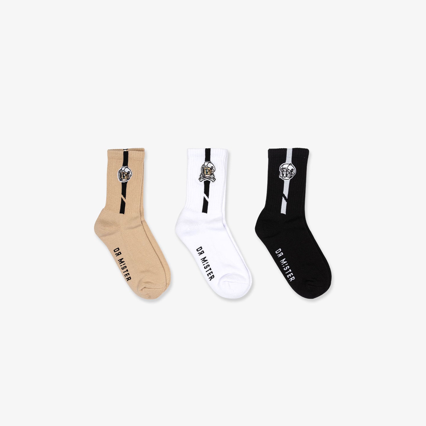 Trio Crew Socks