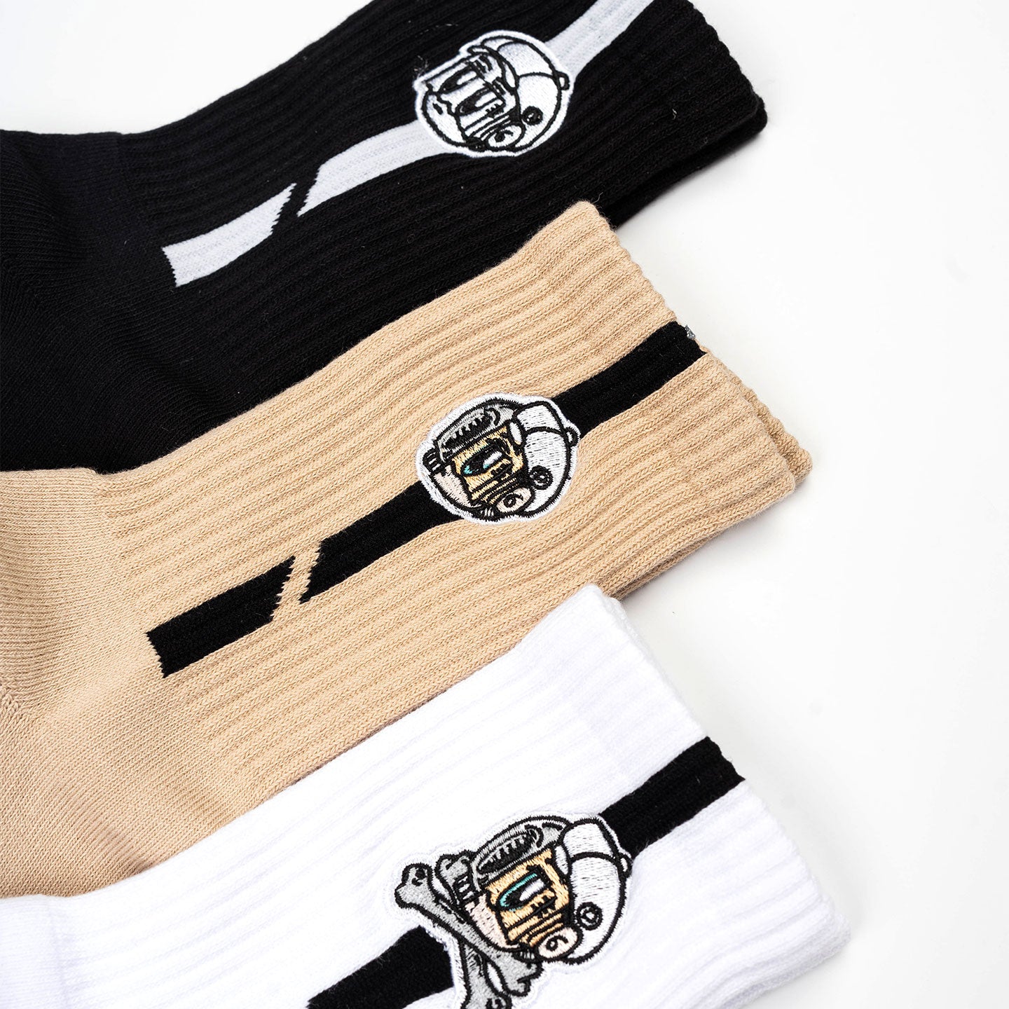 Trio Crew Socks