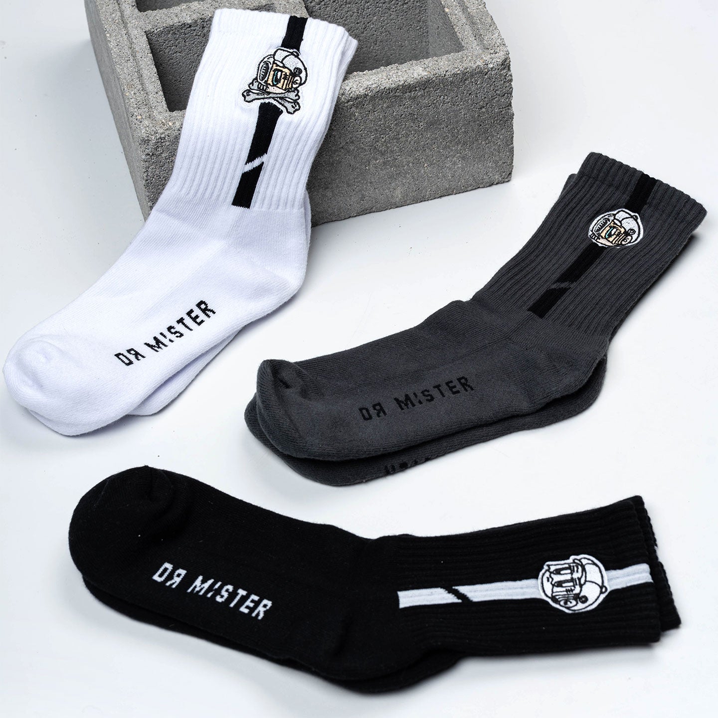 Trio Crew Socks 2.0