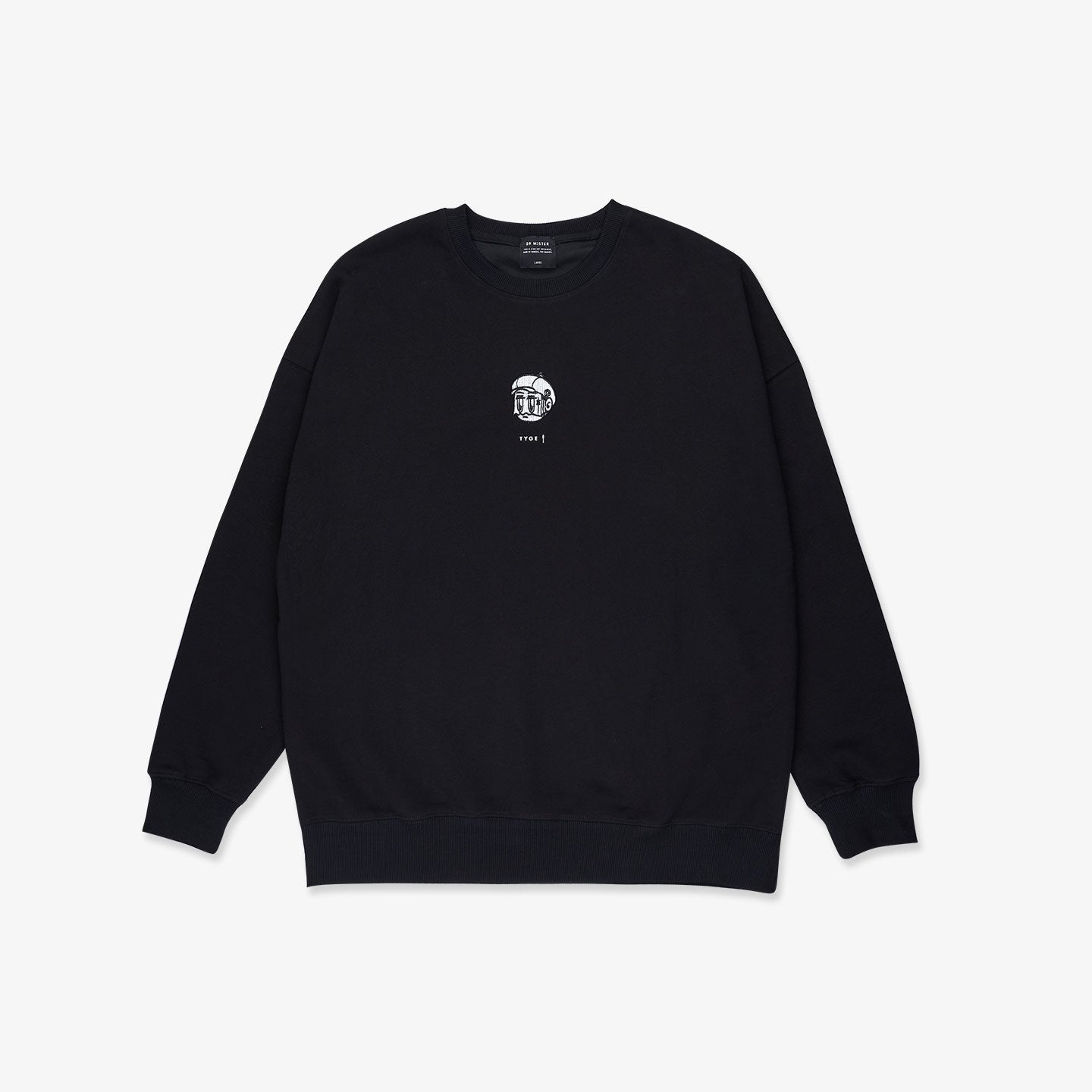 Outset Monochrome Sweatshirt - Black