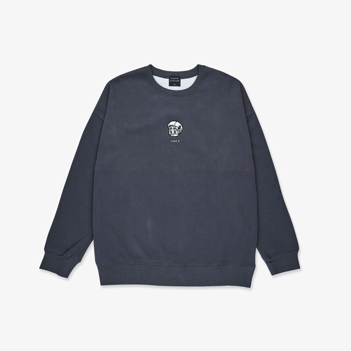 Outset Monochrome Sweatshirt - Grey