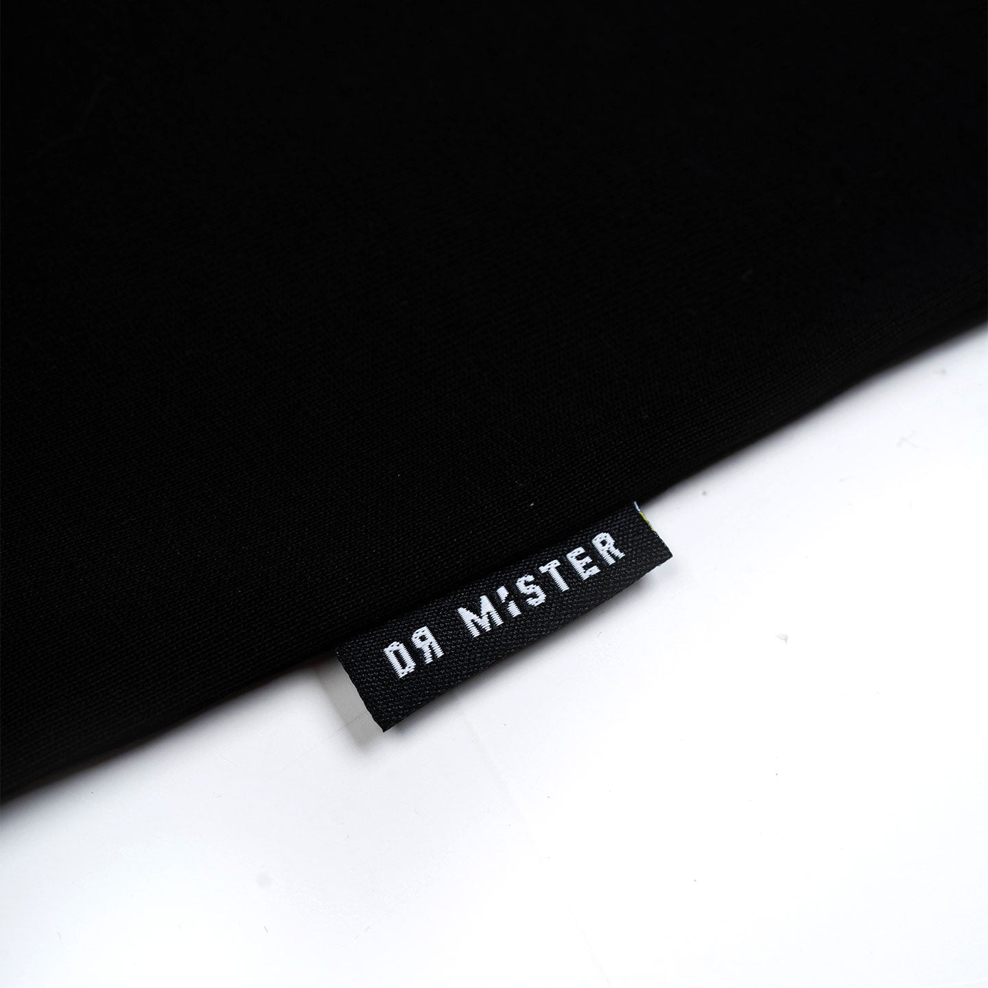 Vertical Signature Logo Tee - Black