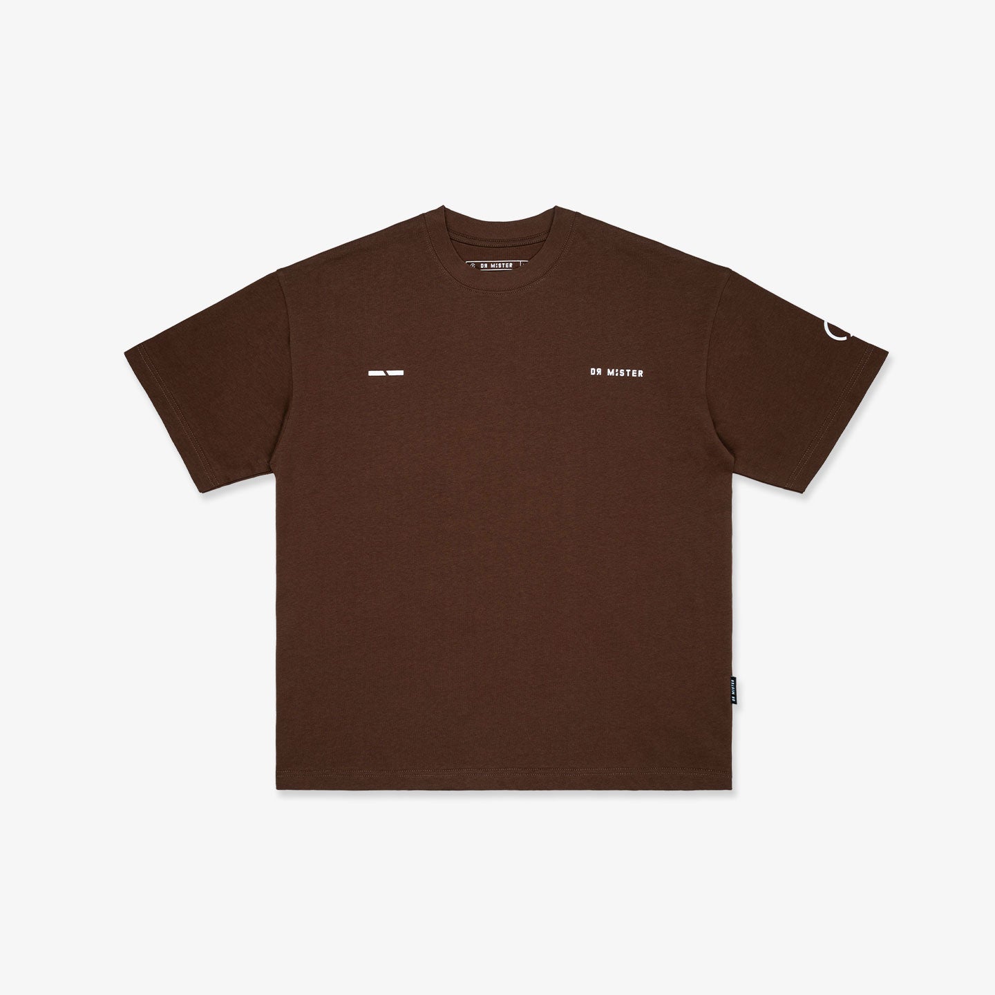 Vertical Signature Logo Tee - Brown
