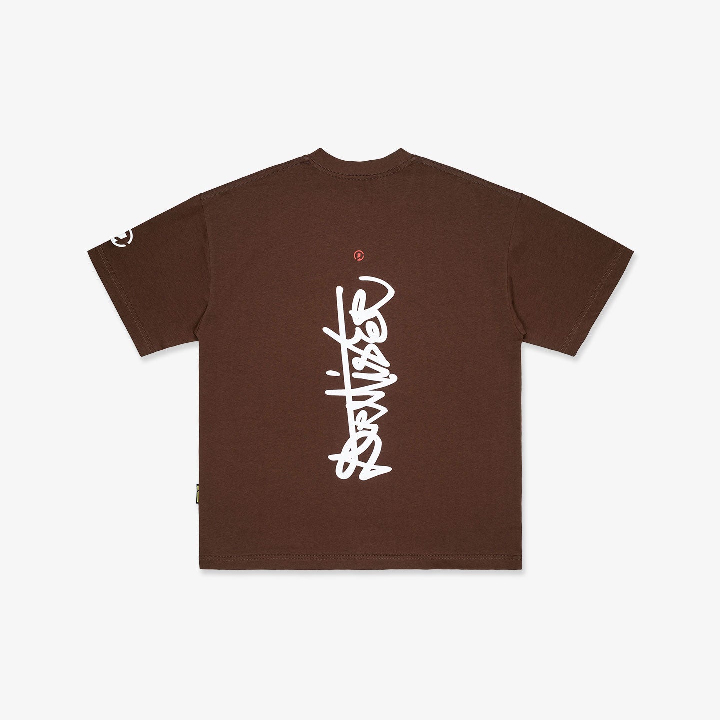 Vertical Signature Logo Tee - Brown