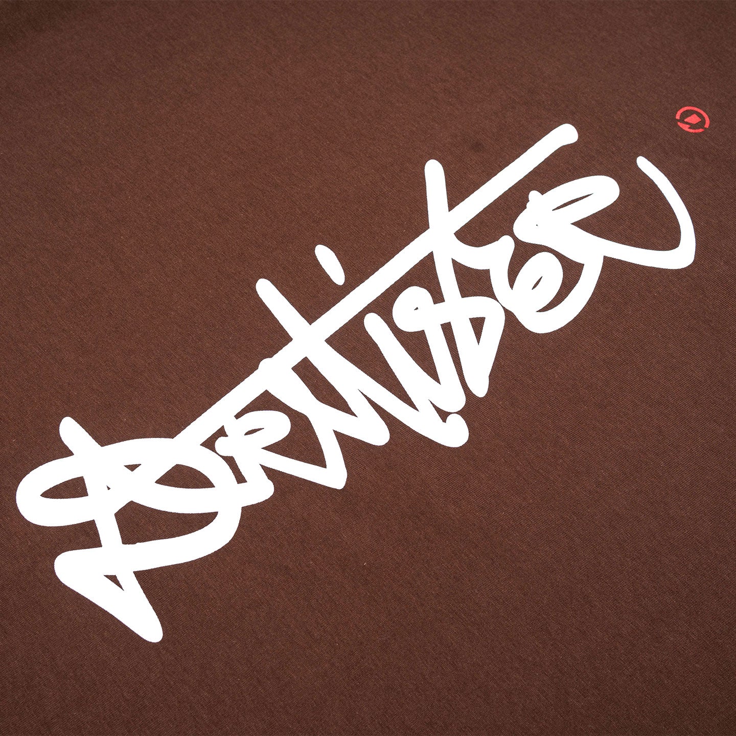 Vertical Signature Logo Tee - Brown