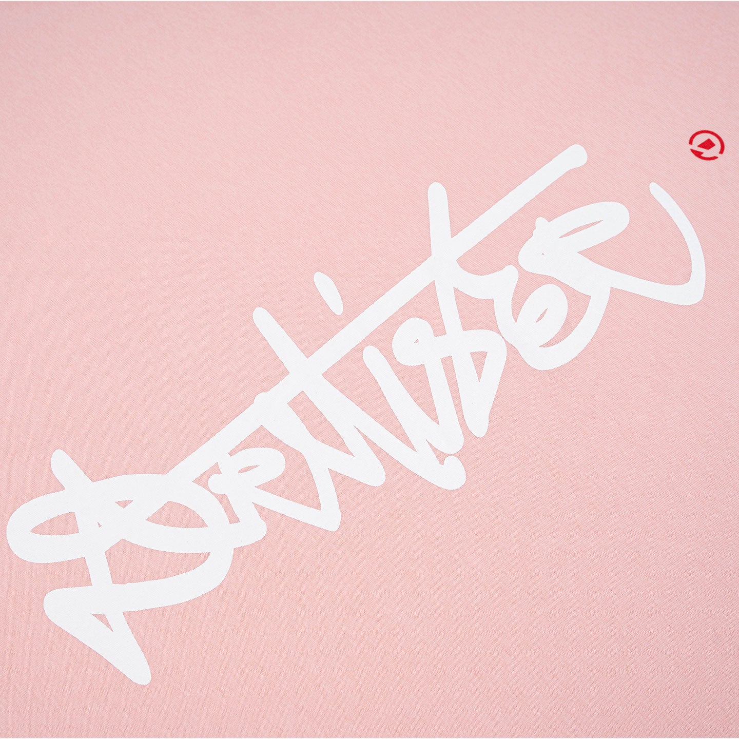 Vertical Signature Logo Tee - Pink