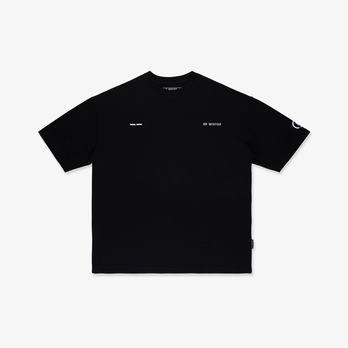 Vertical Signature Broad Tee - Black