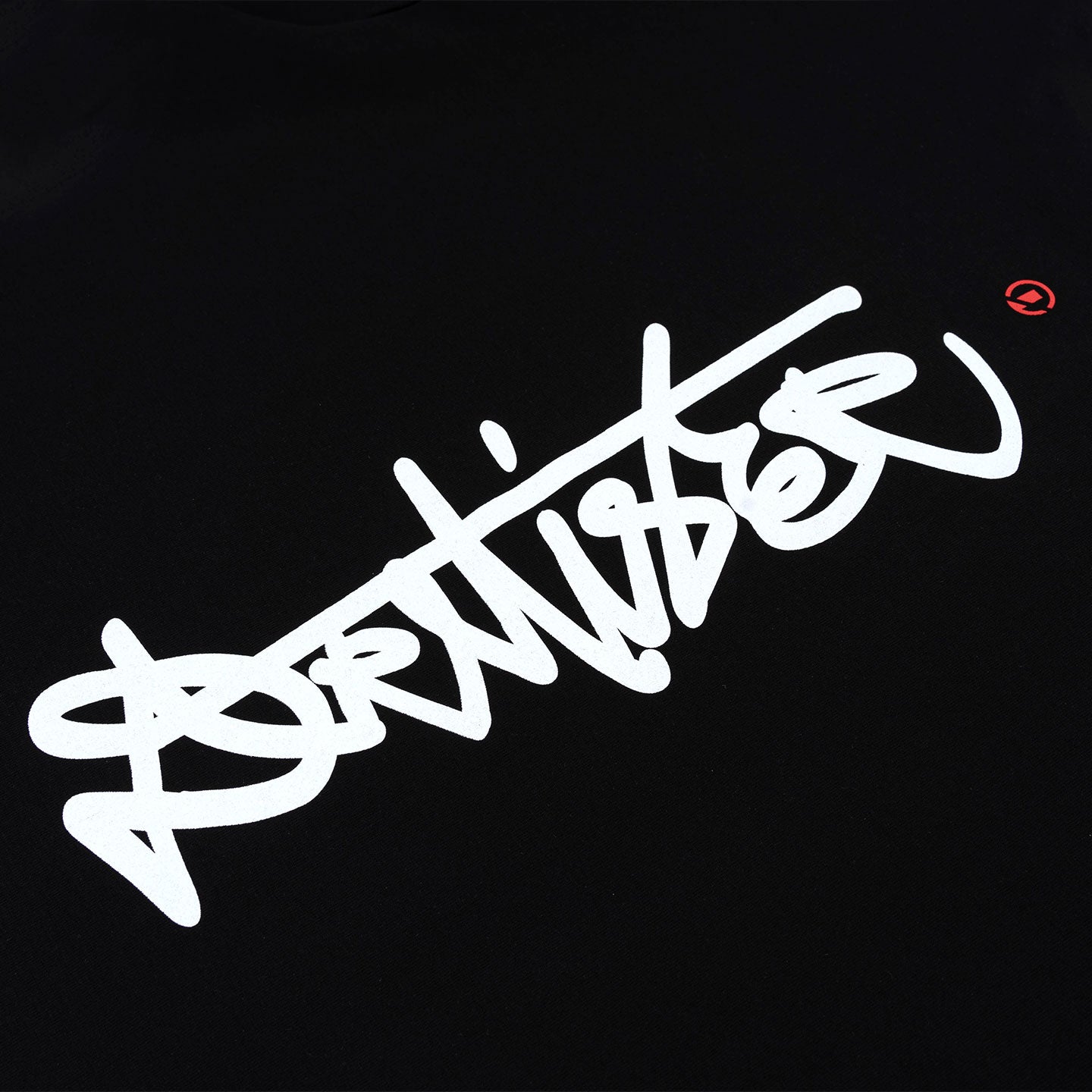 Vertical Signature Broad Tee - Black