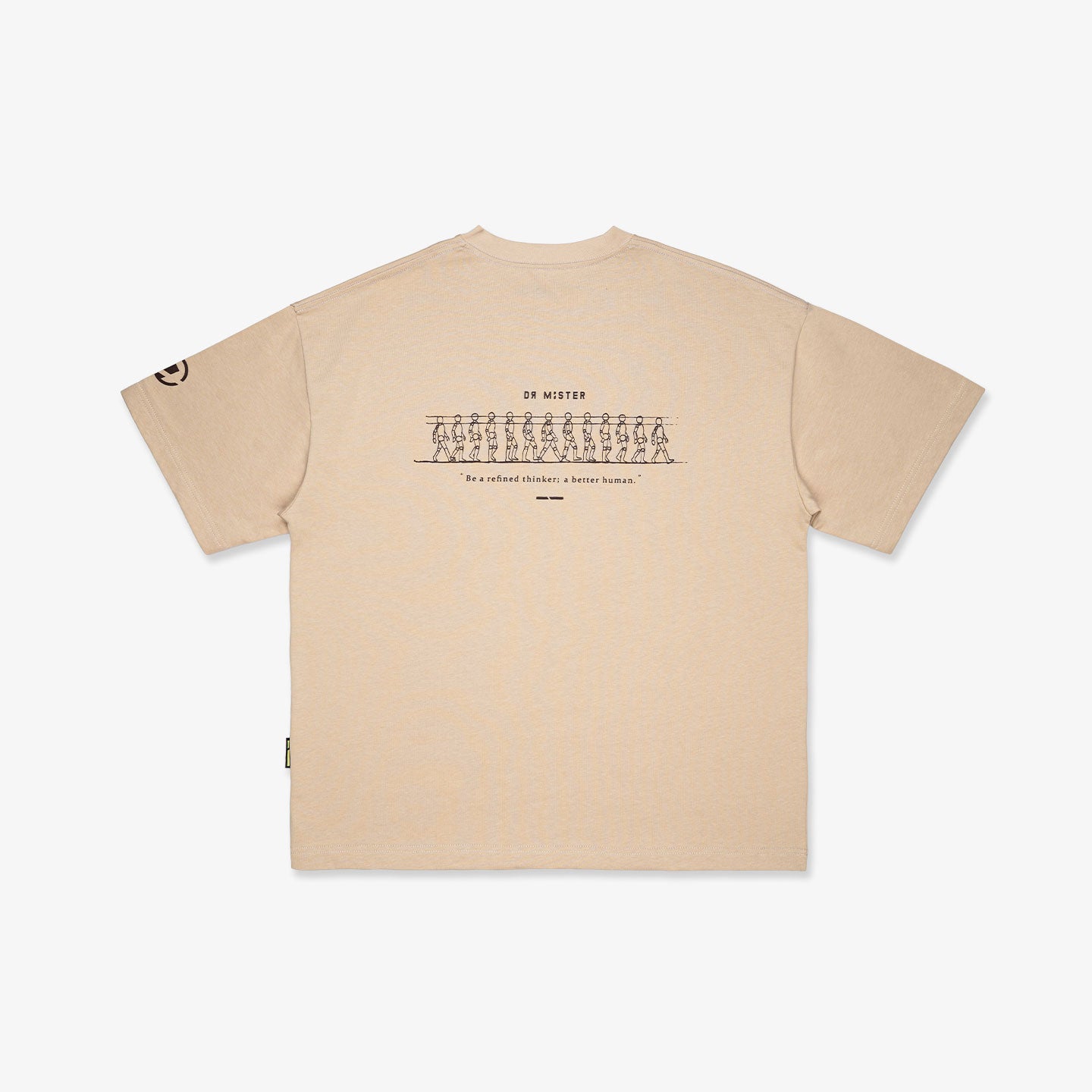 Walking Cycle Tee - Beige