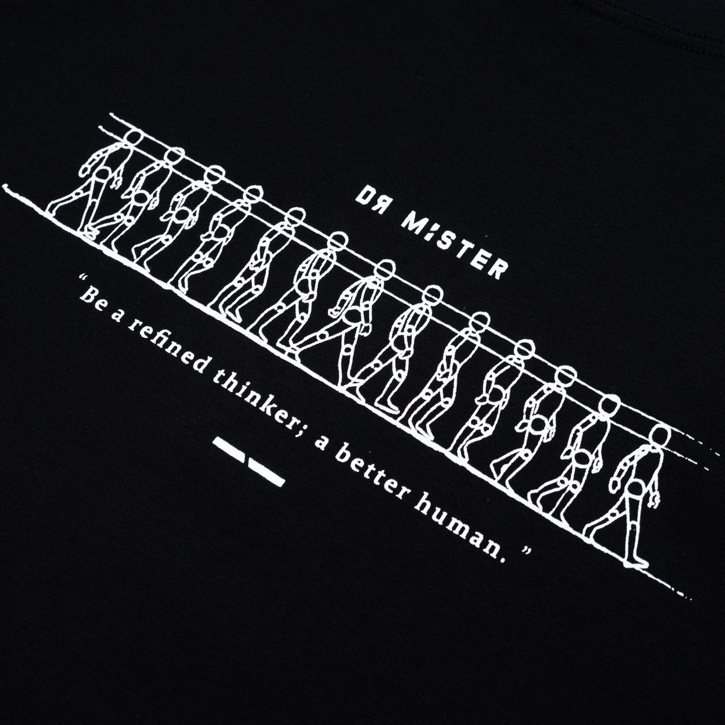 Walking Cycle Tee - Black