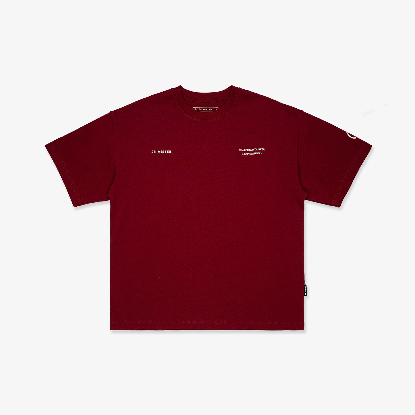Walking Cycle Tee - Wine Red