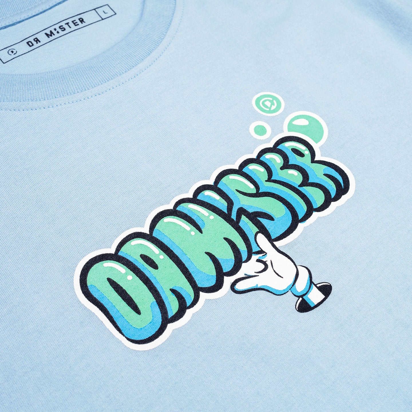 Soda Logo Tee - Light Blue