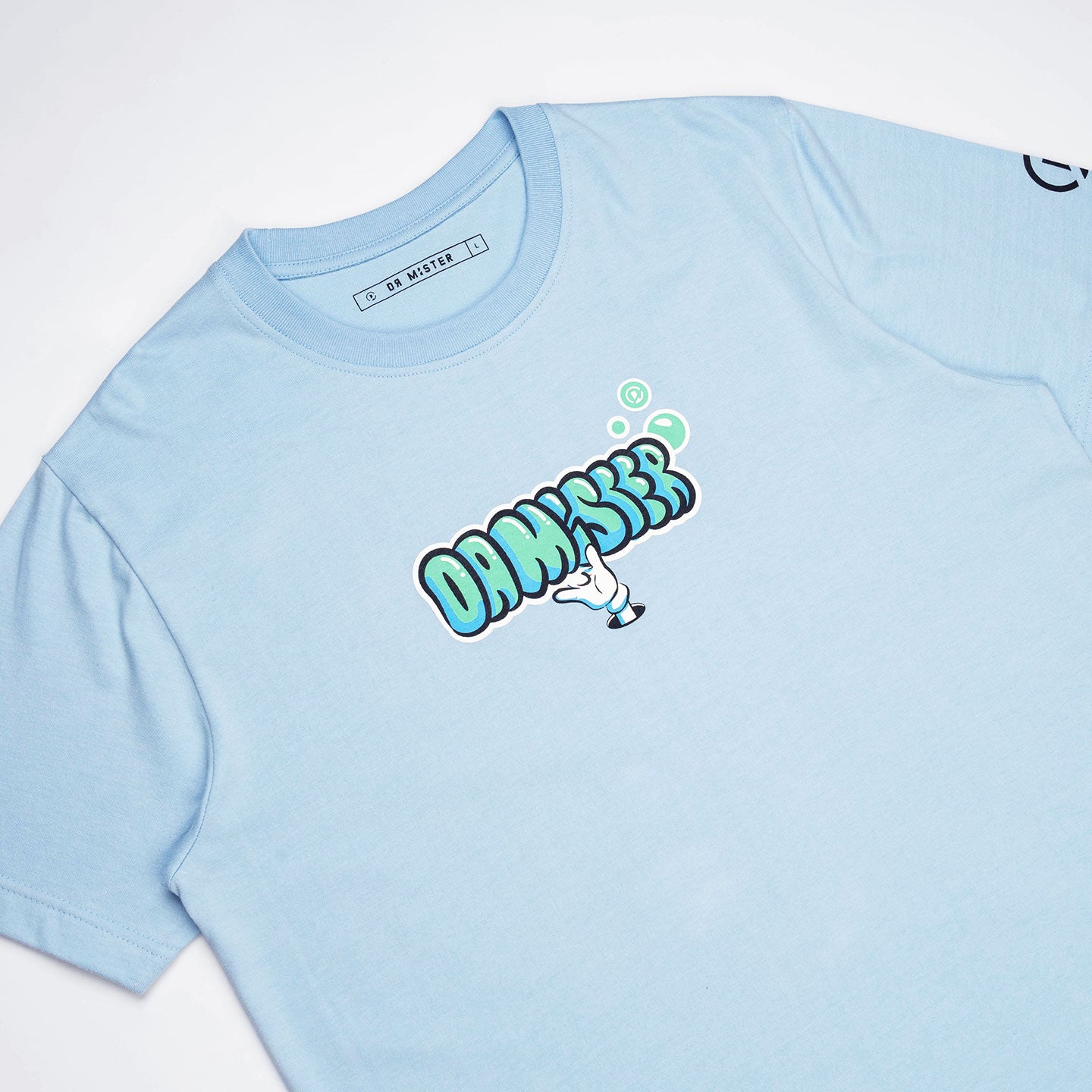 Soda Logo Tee - Light Blue