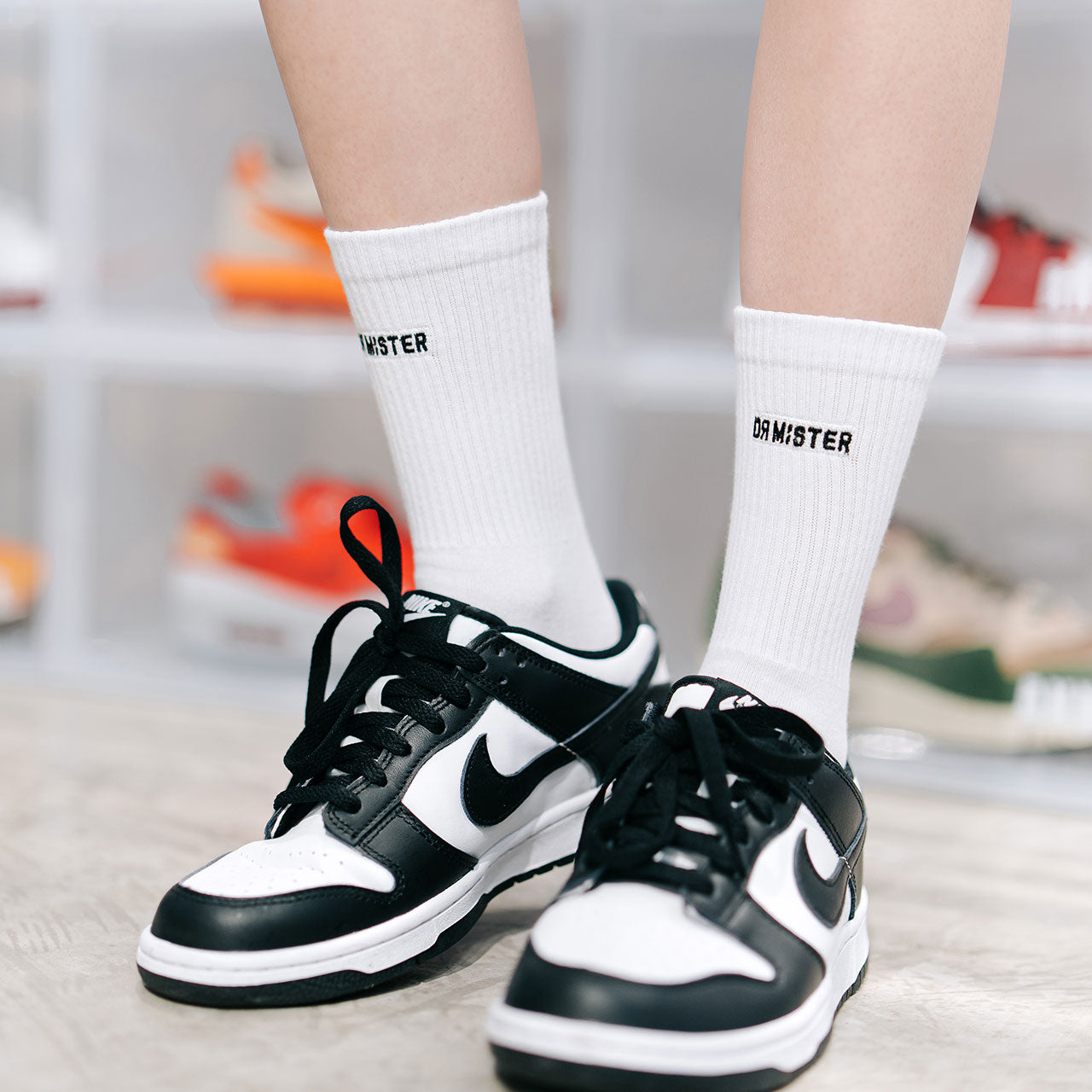 Branding Sock - White