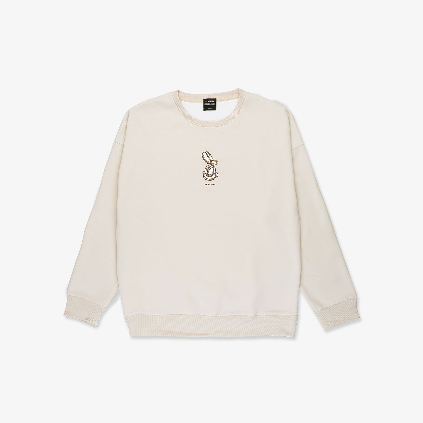 Bunny Sweatshirt -  Ivory