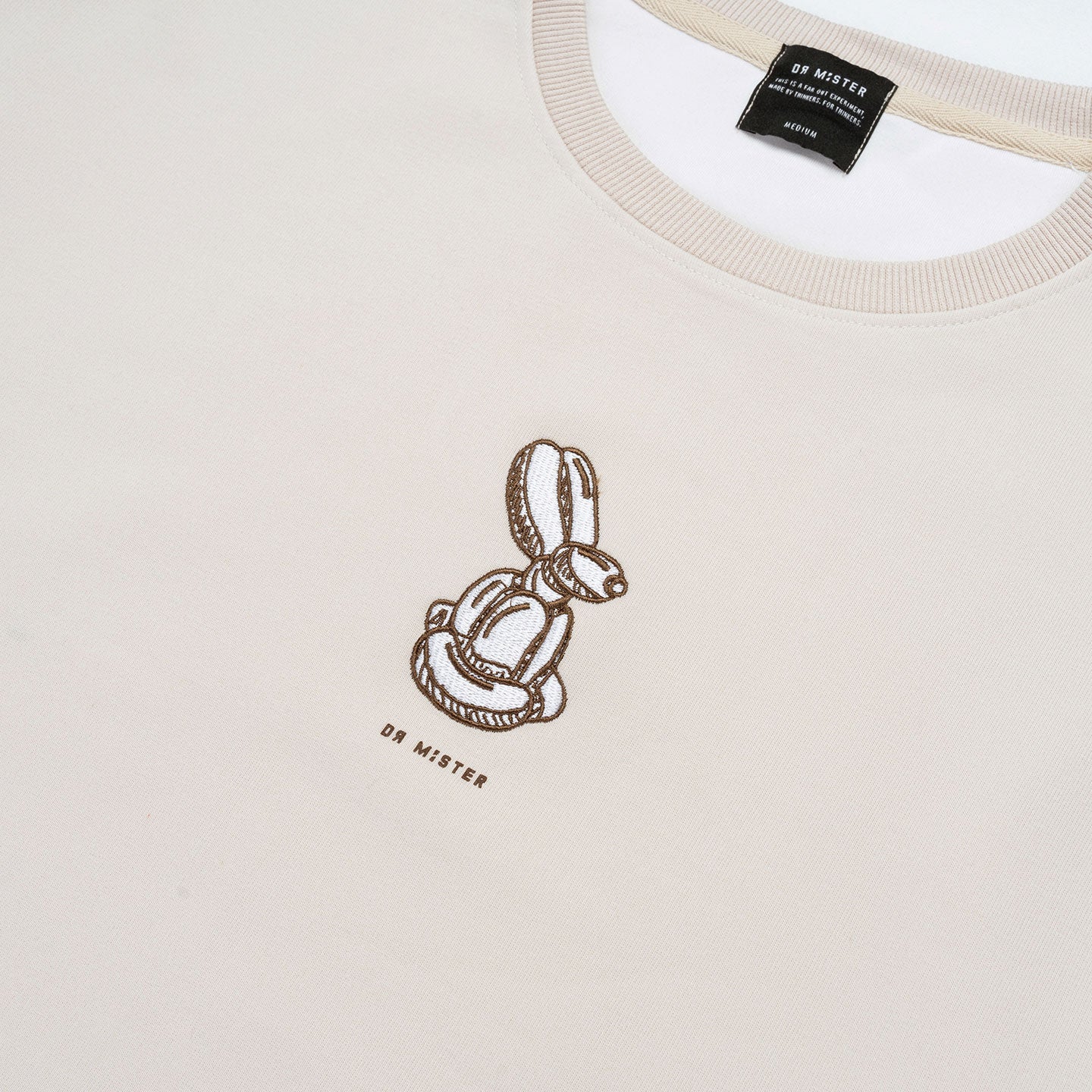 Bunny Sweatshirt -  Ivory