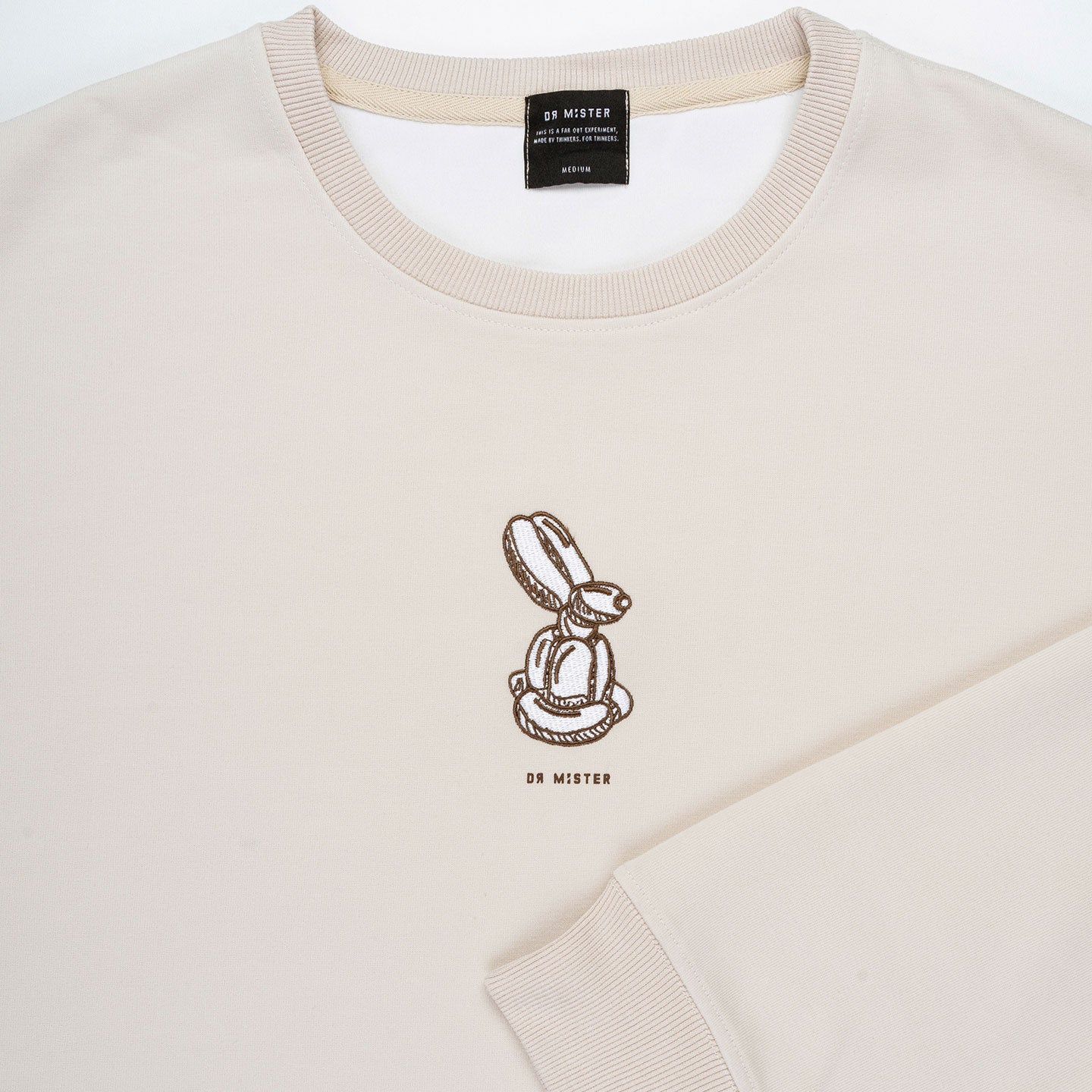 Bunny Sweatshirt -  Ivory