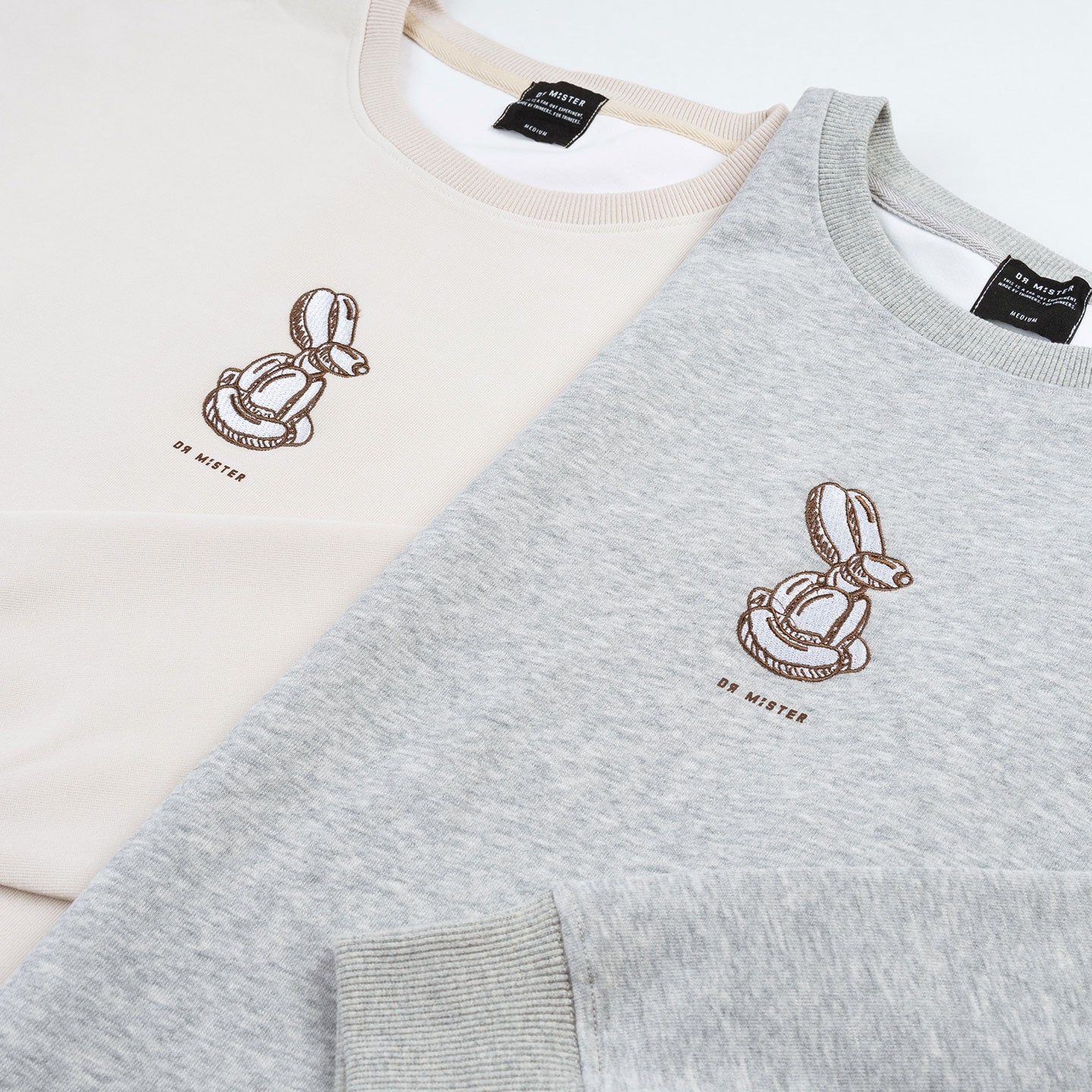 Bunny Sweatshirt -  Ivory