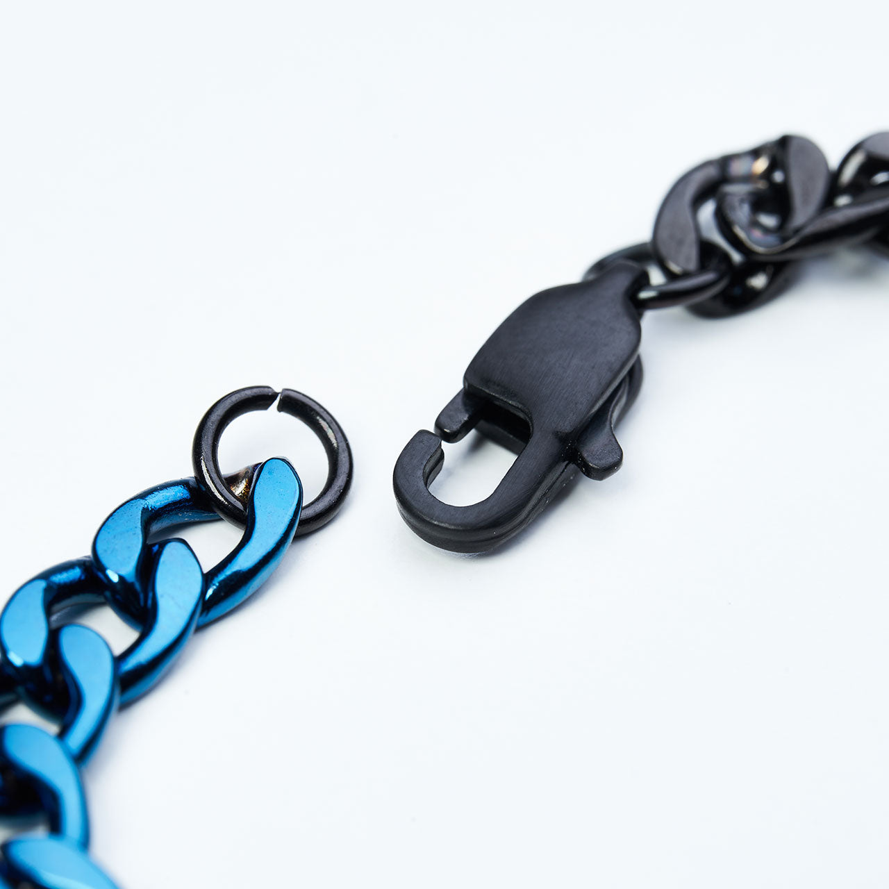 Duo-Tint Chain Bracelet Special Edition - Black/Blue