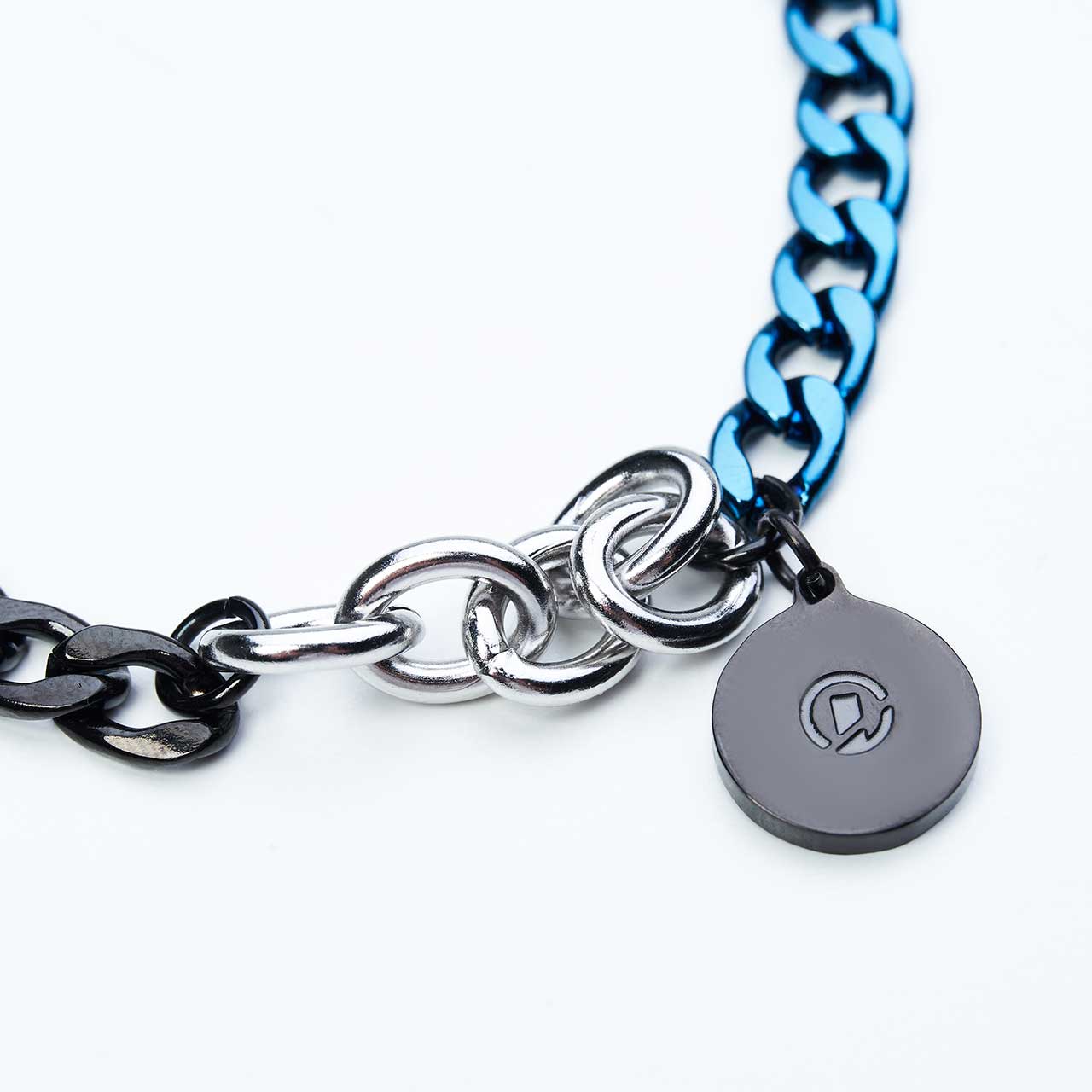 Duo-Tint Chain Bracelet Special Edition - Black/Blue