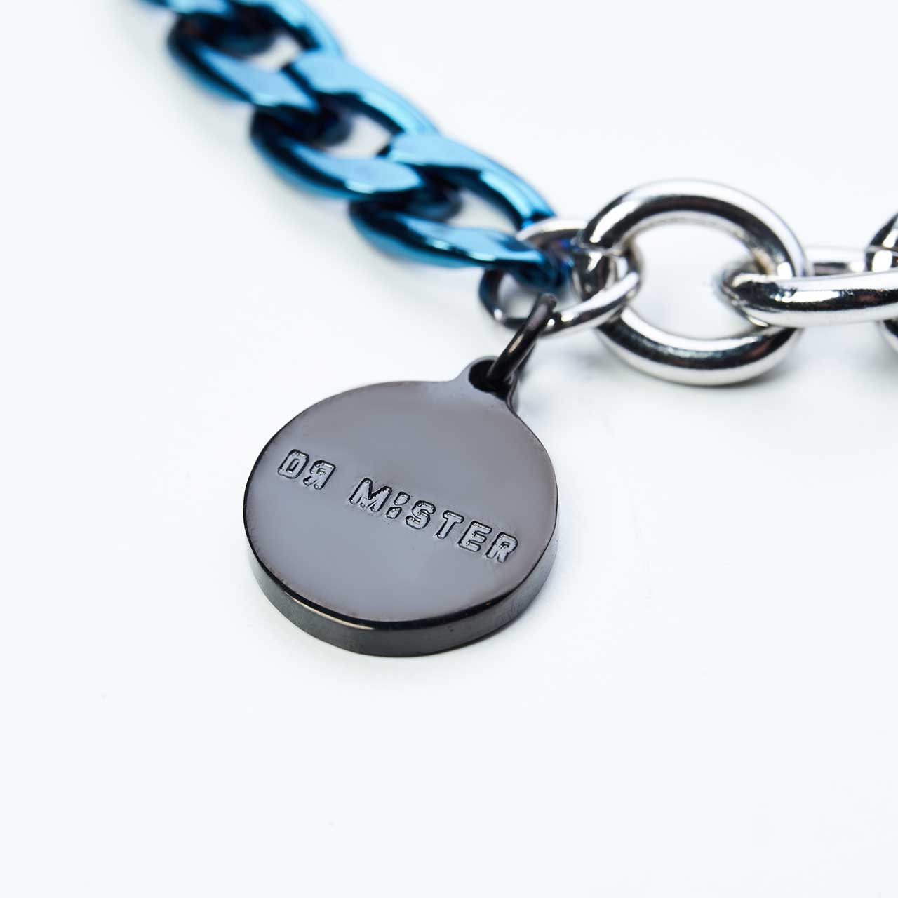 Mono Tint Chain Bracelet - Blue