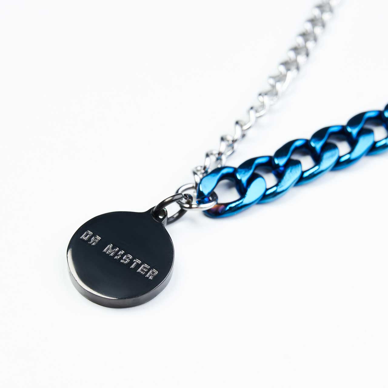 Miniature Tint Pendant Necklace - Blue