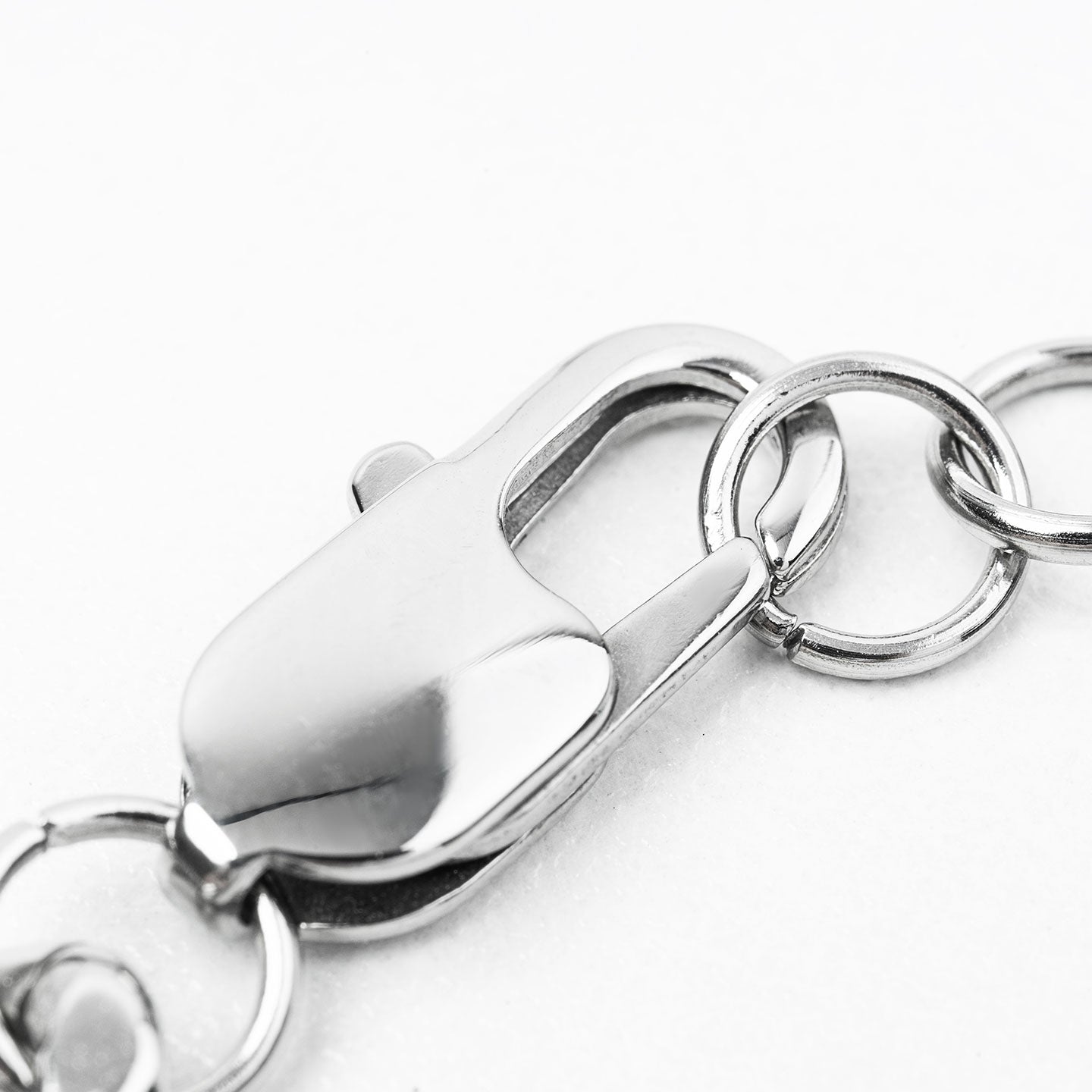 OS-Linked Duo Chain Bracelet - Silver
