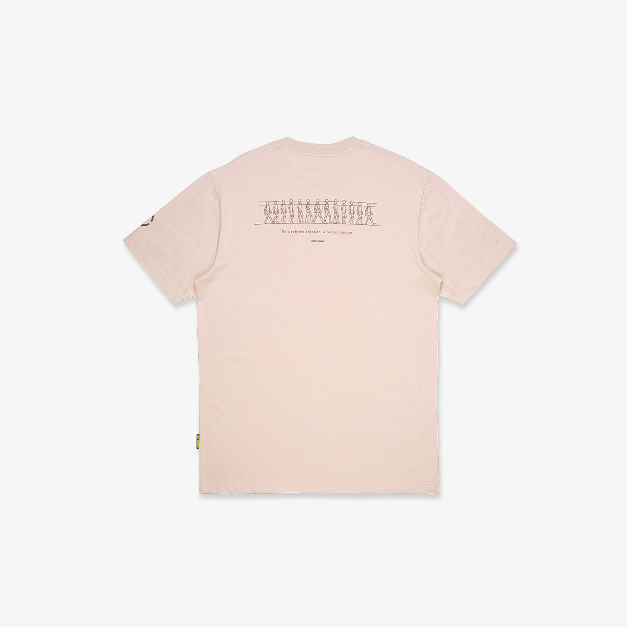 Walking Cycle Tee - Beige