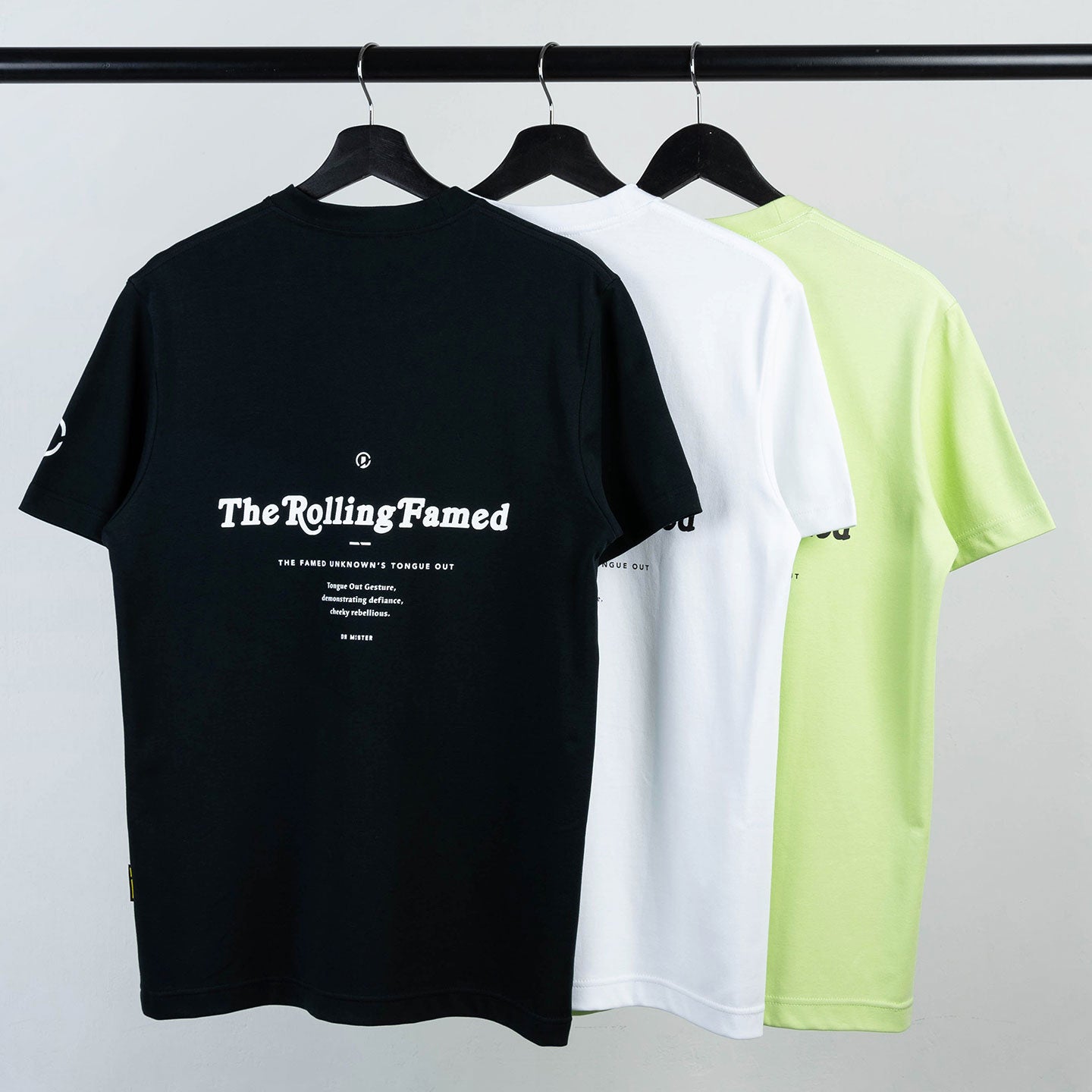 Rolling Tongue Tee - White