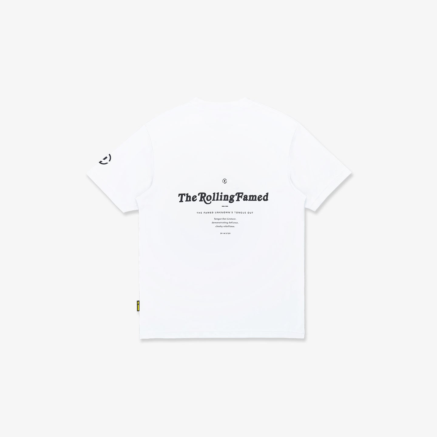 Rolling Tongue Tee - White