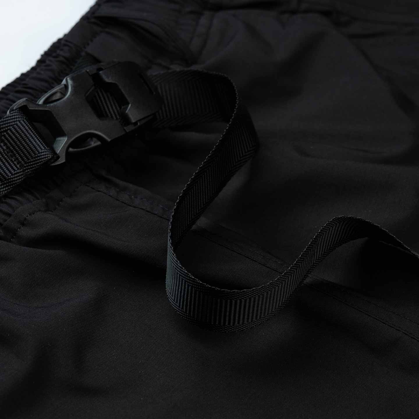 Paneled Sage Shorts - Black