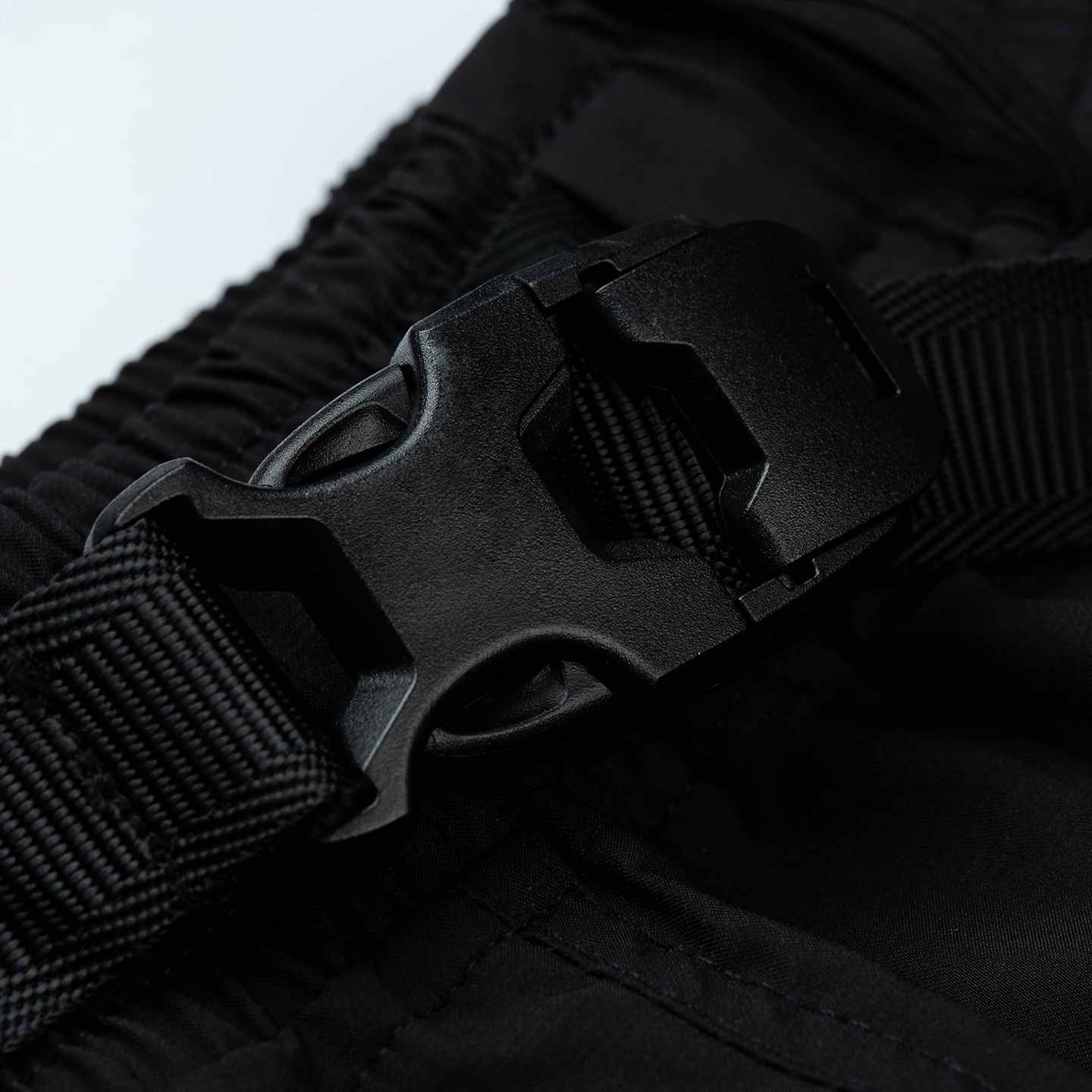 Paneled Sage Shorts - Black