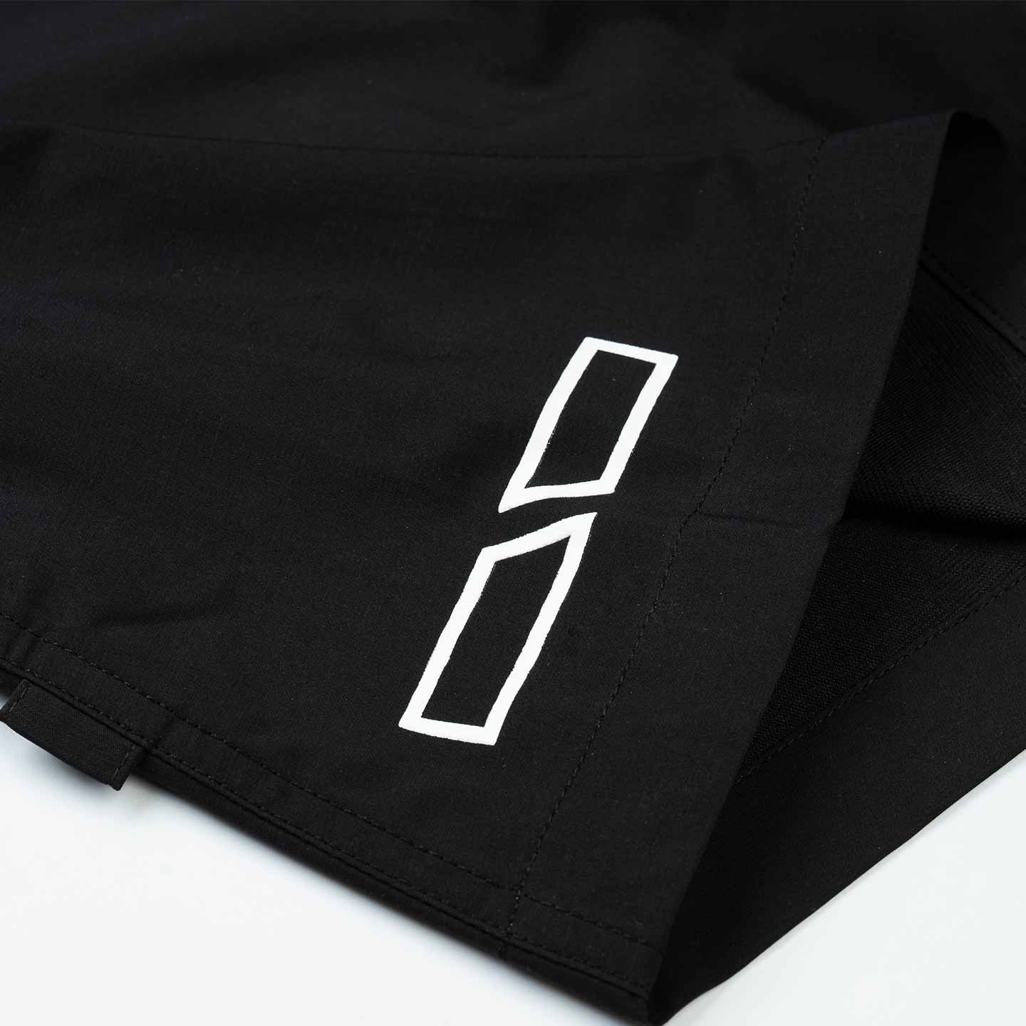 Paneled Sage Shorts - Black